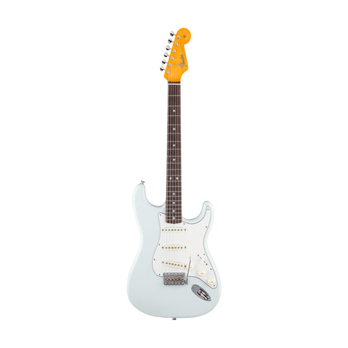 Fender American Vintage II 65 Stratocaster Electric Guitar, Round-Lam RW FB, Sonic Blue (B-Stock)