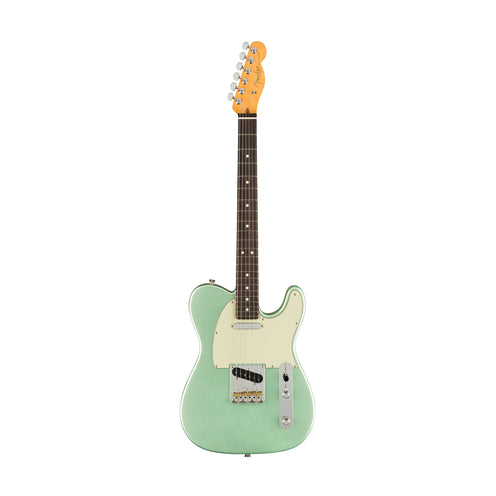 Fender American Professional II Telecaster Electric Guitar, RW FB, Mystic Surf Green (B-Stock)