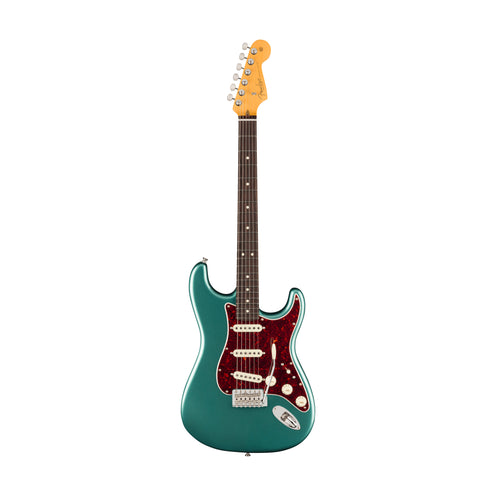 Fender American Professional Classic Stratocaster Guitar, RW FB, Faded Sherwood Green Metallic