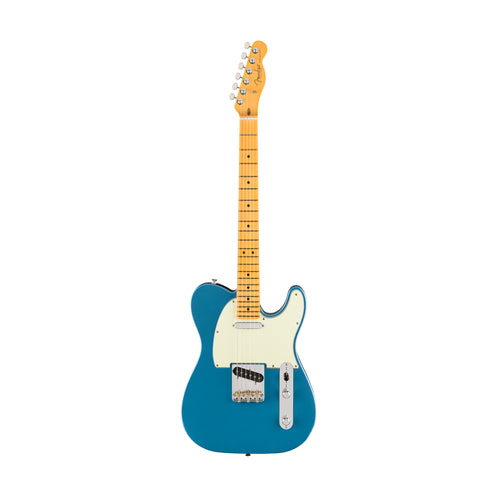 Fender American Professional Classic Telecaster Electric Guitar, Maple FB, Faded Lake Placid Blue