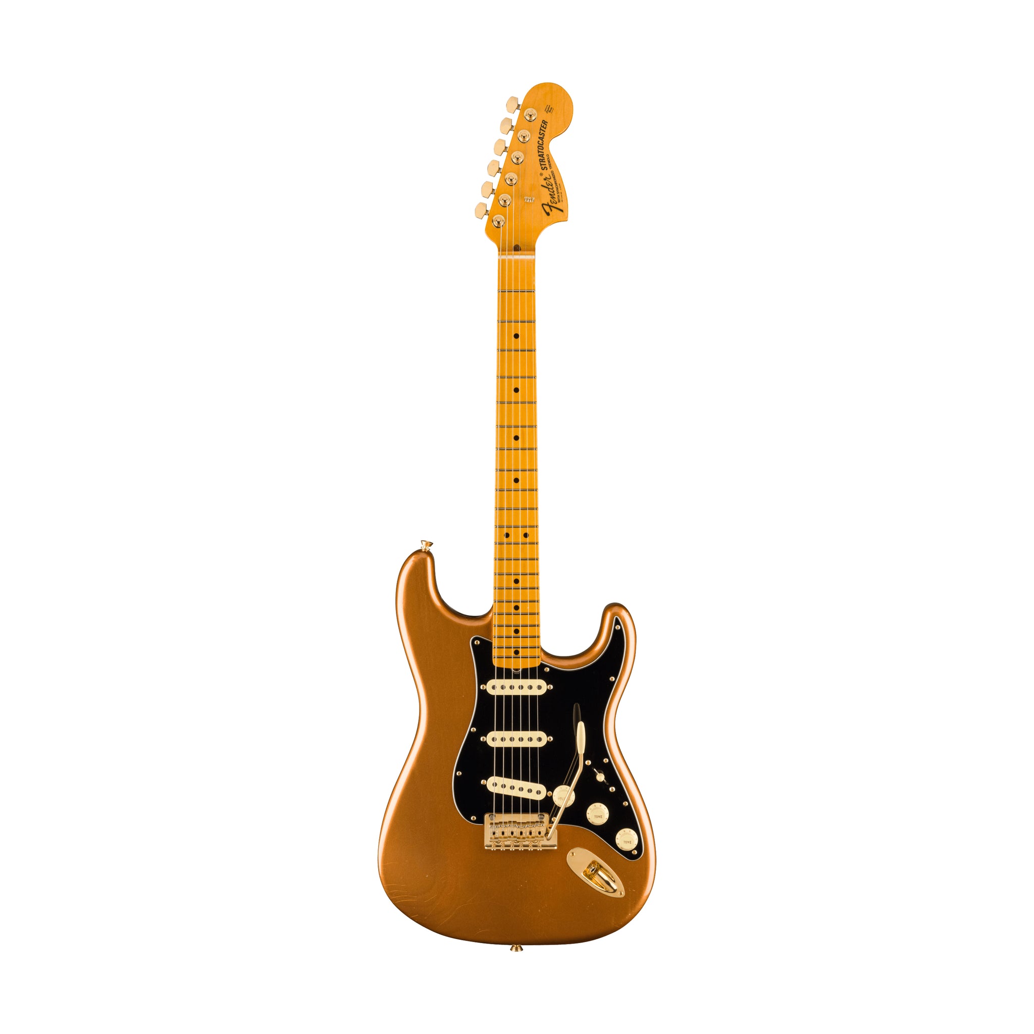 Fender Limited Edition Bruno Mars Stratocaster Electric Guitar, Maple FB, Mars Mocha