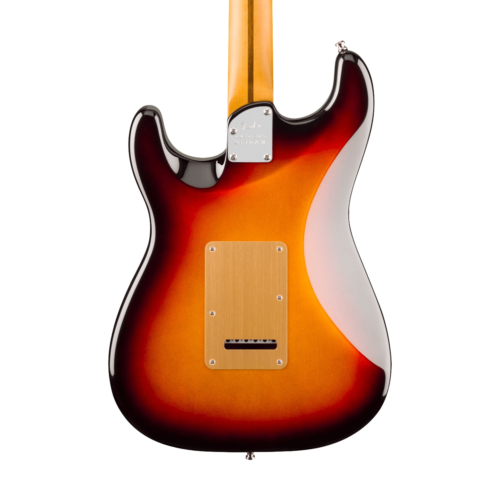 Fender American Ultra II Stratocaster HSS Electric Guitar, Ebony