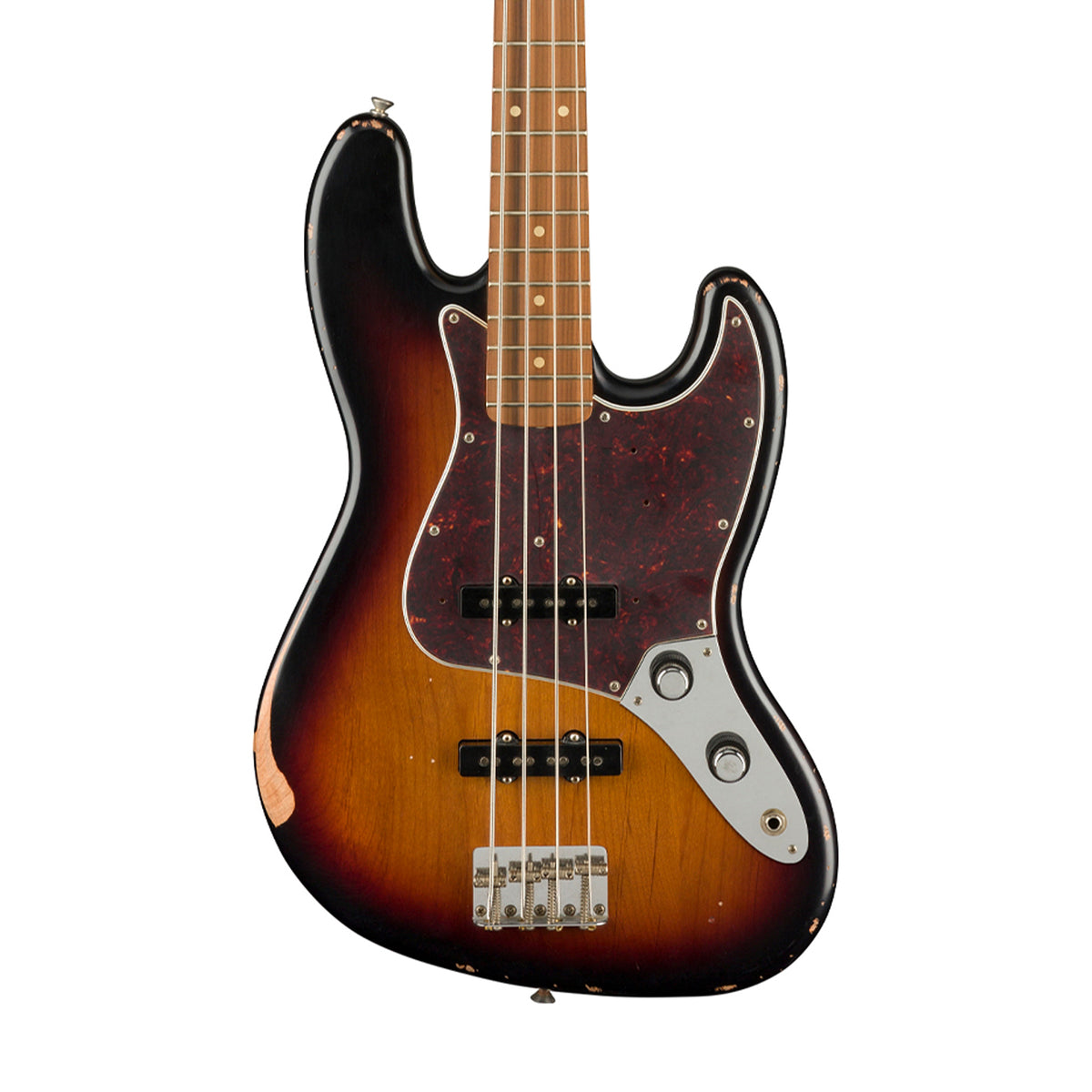 Fender 60th Anniversary Road Worn 60s Jazz Bass Guitar, 3-Colour