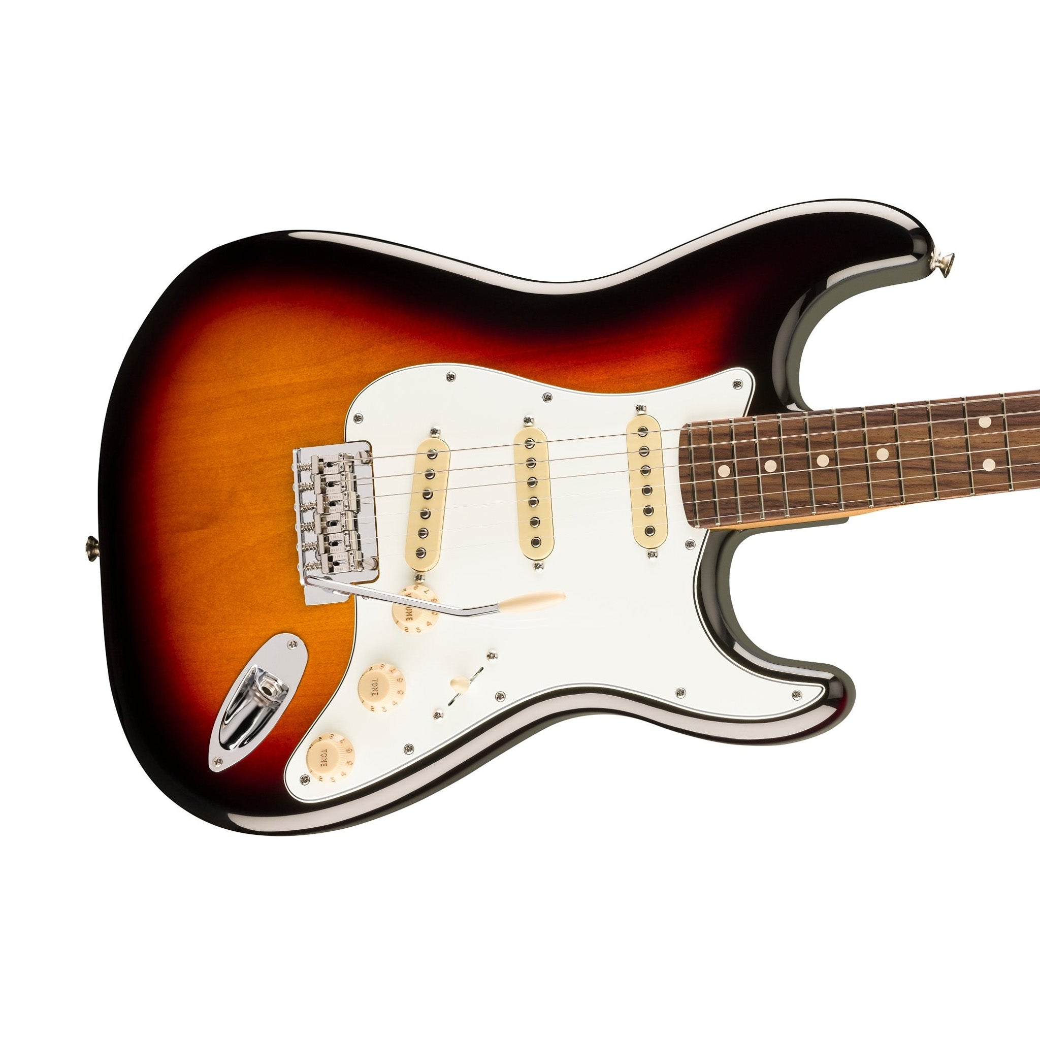 Fender Player II Stratocaster Electric Guitar, RW FB, 3 Tone