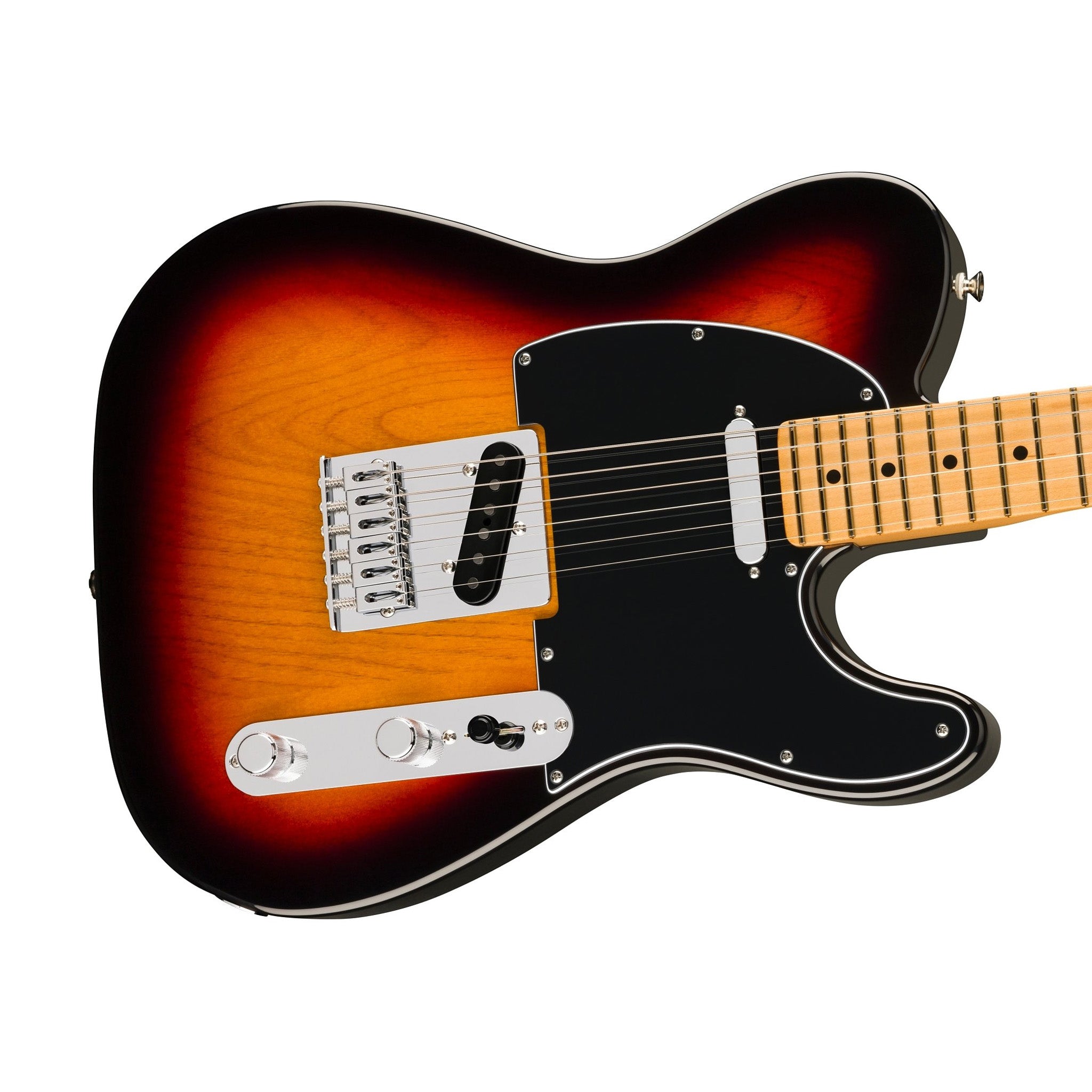 美品　Fender Telecaster 3TONE SUNBURST Fender Player II Telecaster Electric Guitar, Maple FB, 3 Tone
