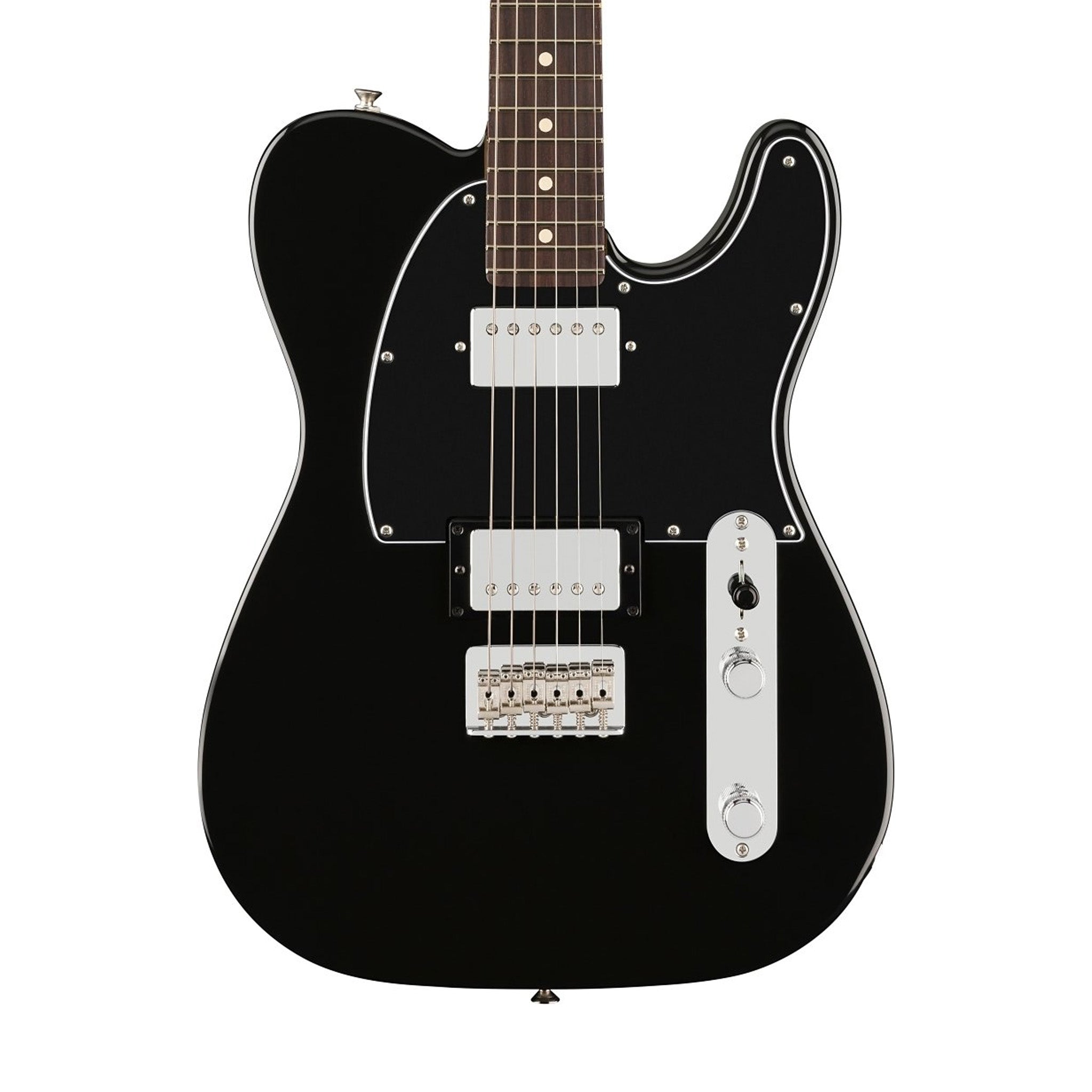 Fender Player II Telecaster HH Electric Guitar, RW FB, Black