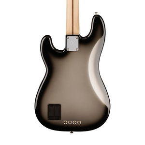 Fender Troy Sanders Precision Bass 4-String Guitar, RW FB, Silverburst