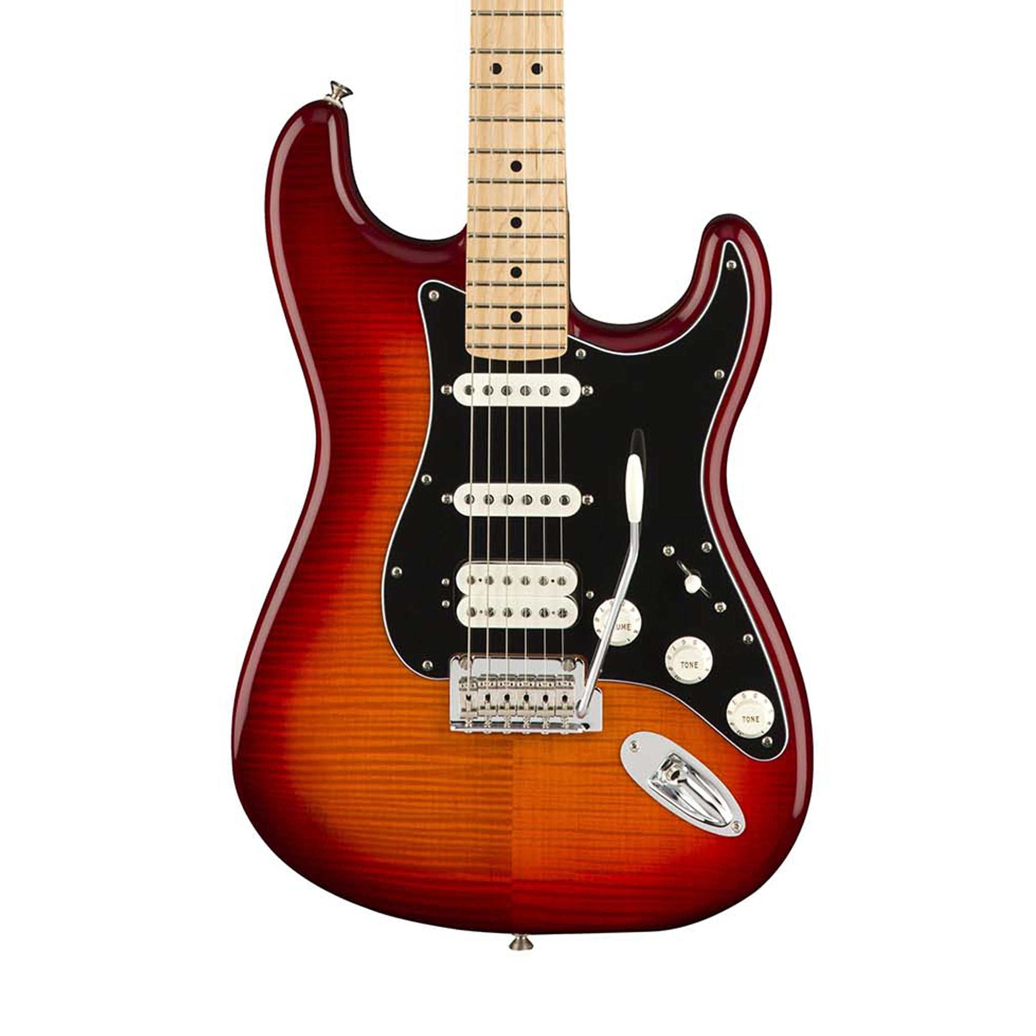 Fender Player HSS Plus Top Stratocaster Electric Guitar, Maple FB