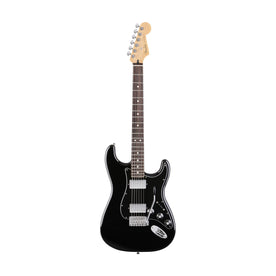 Fender Blacktop Stratocaster HH Guitar, RW Neck, Black