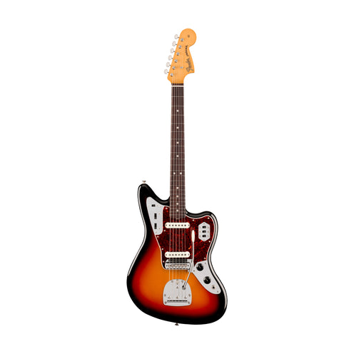 Fender Vintera III Mid 60s Jaguar Electric Guitar, RW FB, 3-Color Sunburst