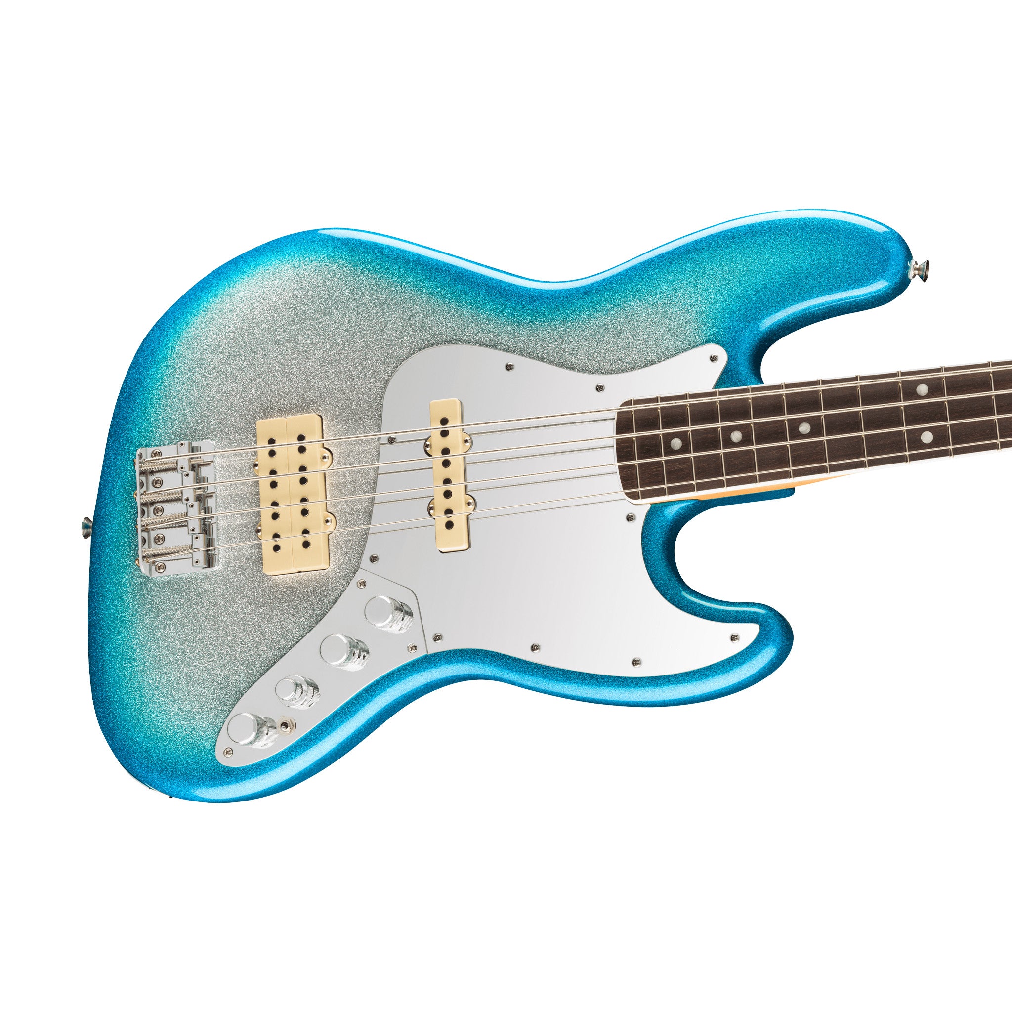 Fender Limited Player Plus x Blu DeTiger Jazz Bass Guitar, RW FB