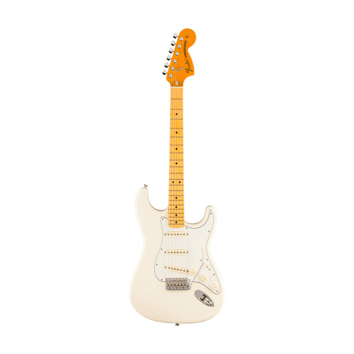 Fender FSR American Vintage II 73 Stratocaster Electric Guitar, Maple FB, Olympic White