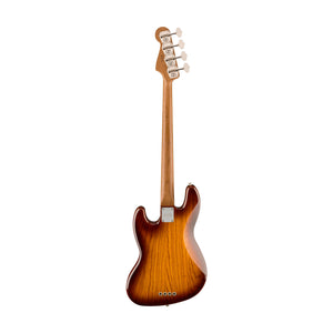 Fender Limited Edition American Suona Jazz Bass Thinline Guitar, Ebony FB, Violin Burst