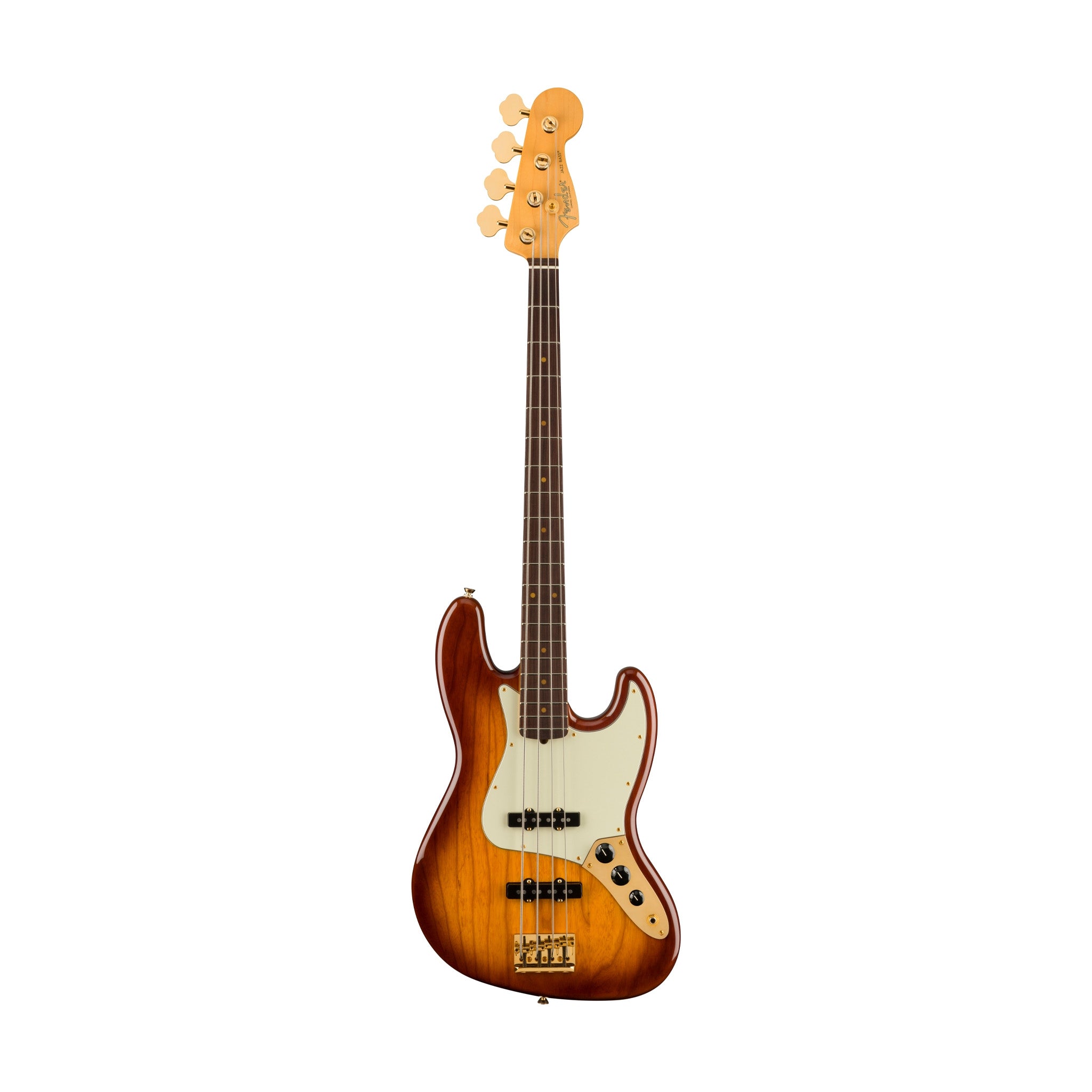 Fender Mexico Jazz Bass 75周年Anniversary Fender 75th Anniversary Commemorative Jazz Bass Guitar, RW FB, 2