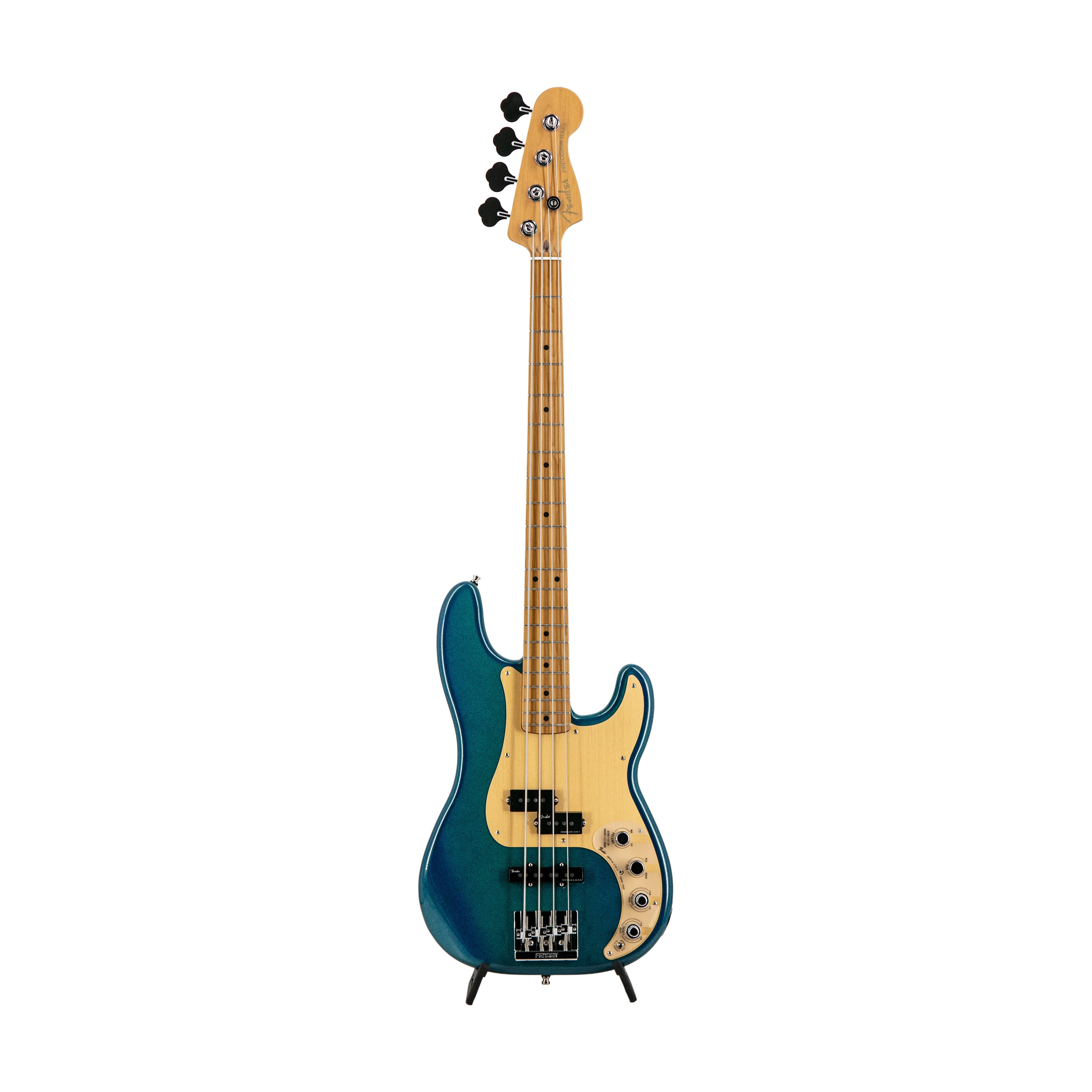 Fender FSR American Ultra II Precision Bass Guitar, Roasted Maple