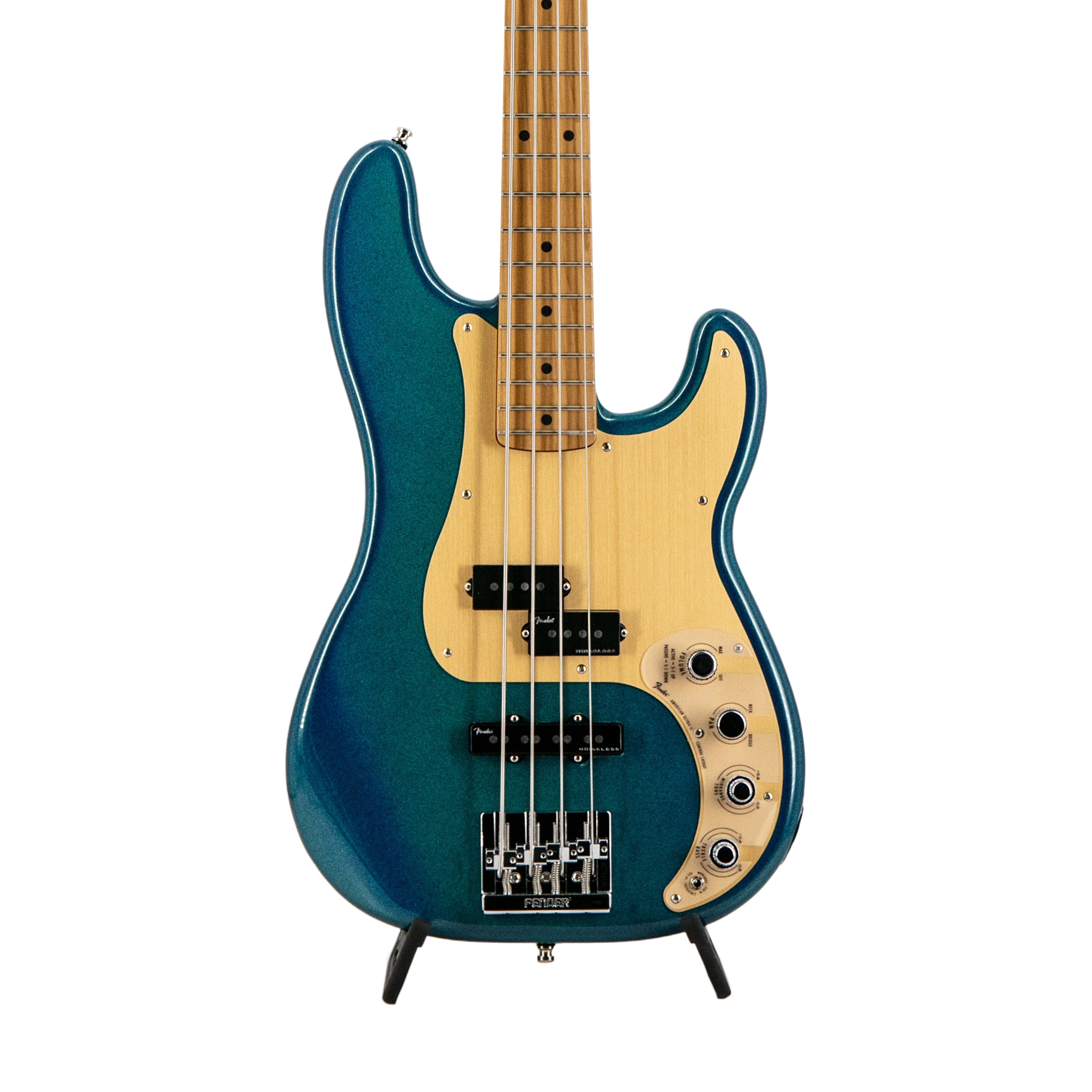Fender FSR American Ultra II Precision Bass Guitar, Roasted Maple