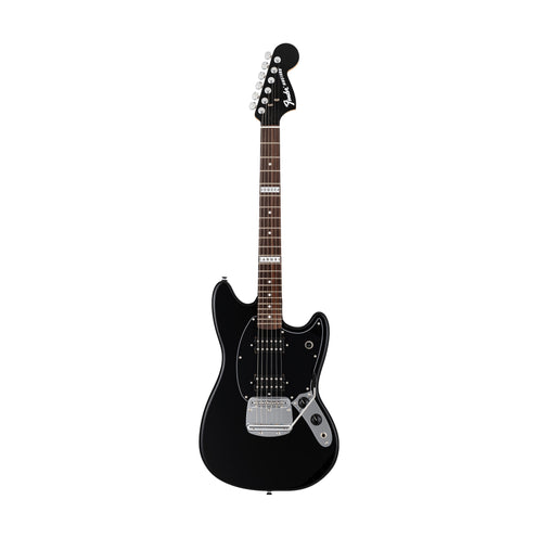 Fender Chili Beans. Moto Mustang Electric Guitar, RW FB, Black