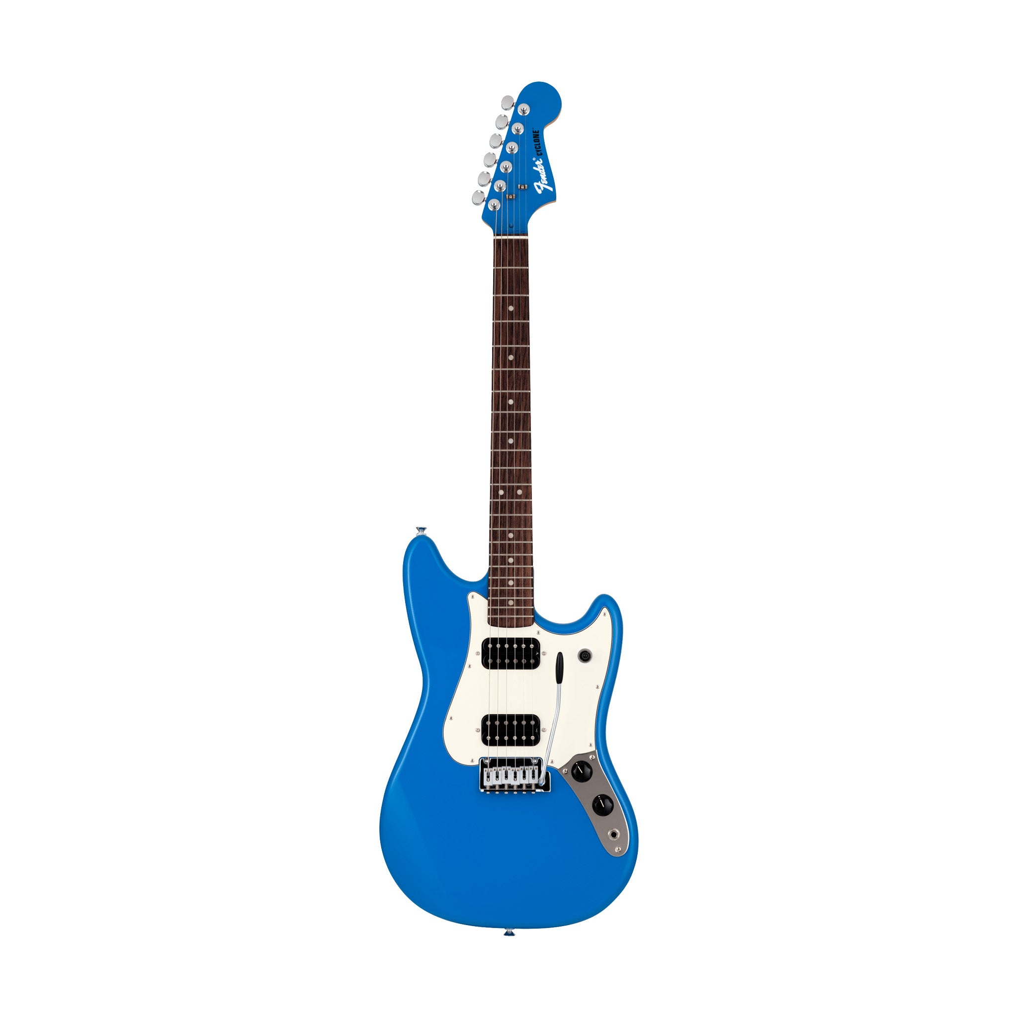 Fender Chilli Beans. Lily Cyclone Electric Guitar, RW FB, Blue