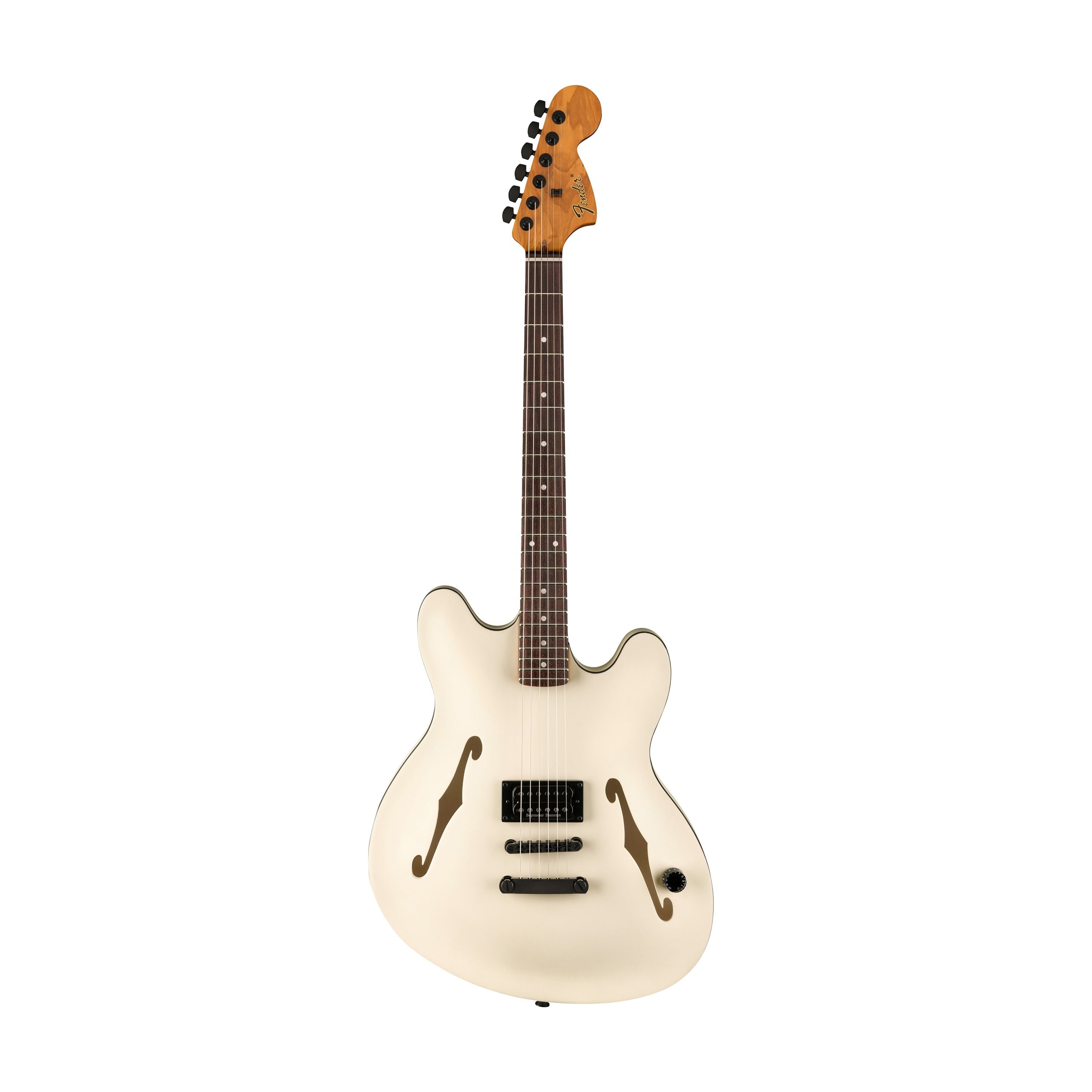 ギター Fender Starcaster Fender Tom DeLonge Starcaster Electric Guitar, RW FB, Olympic
