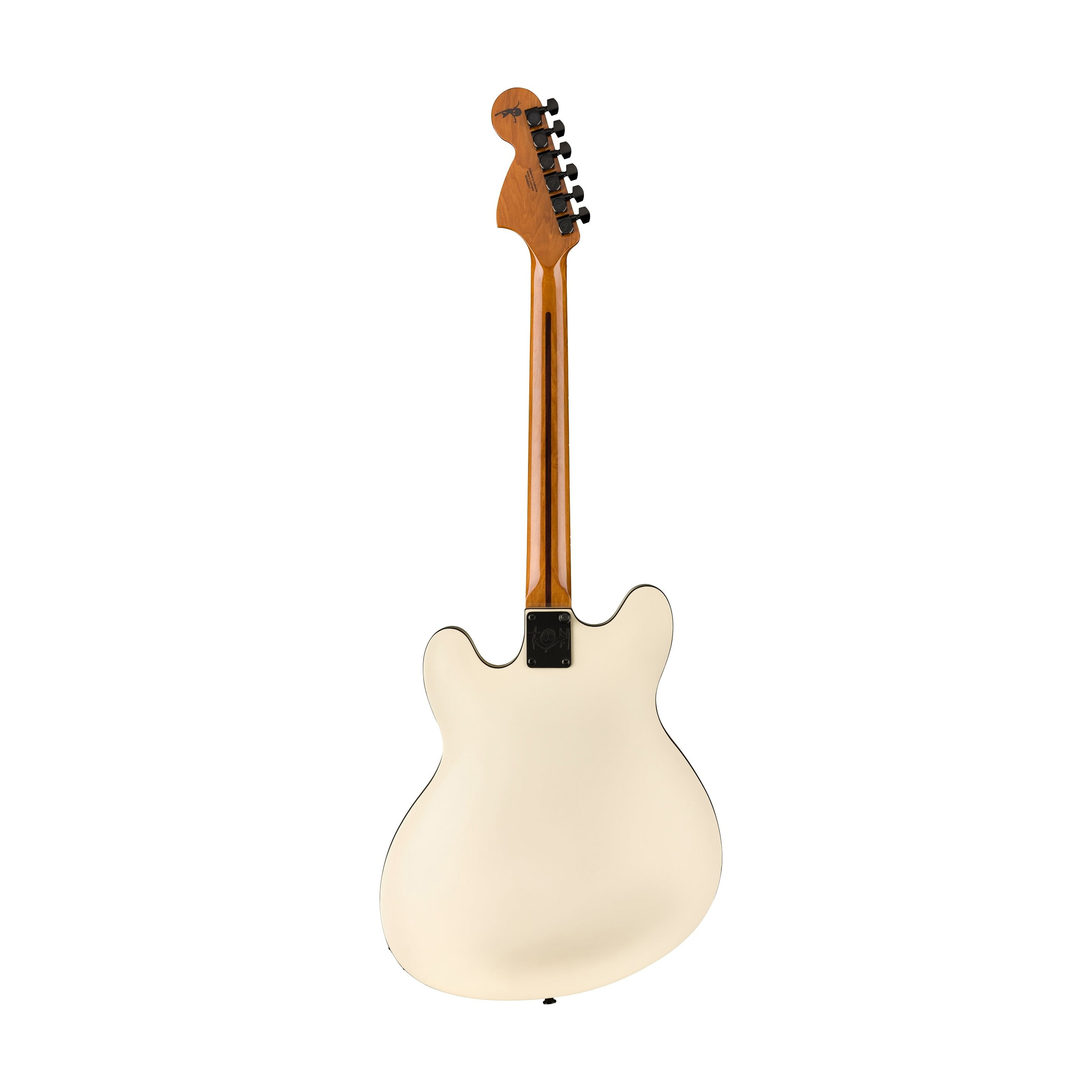 Fender Tom DeLonge Starcaster Electric Guitar, RW FB, Olympic