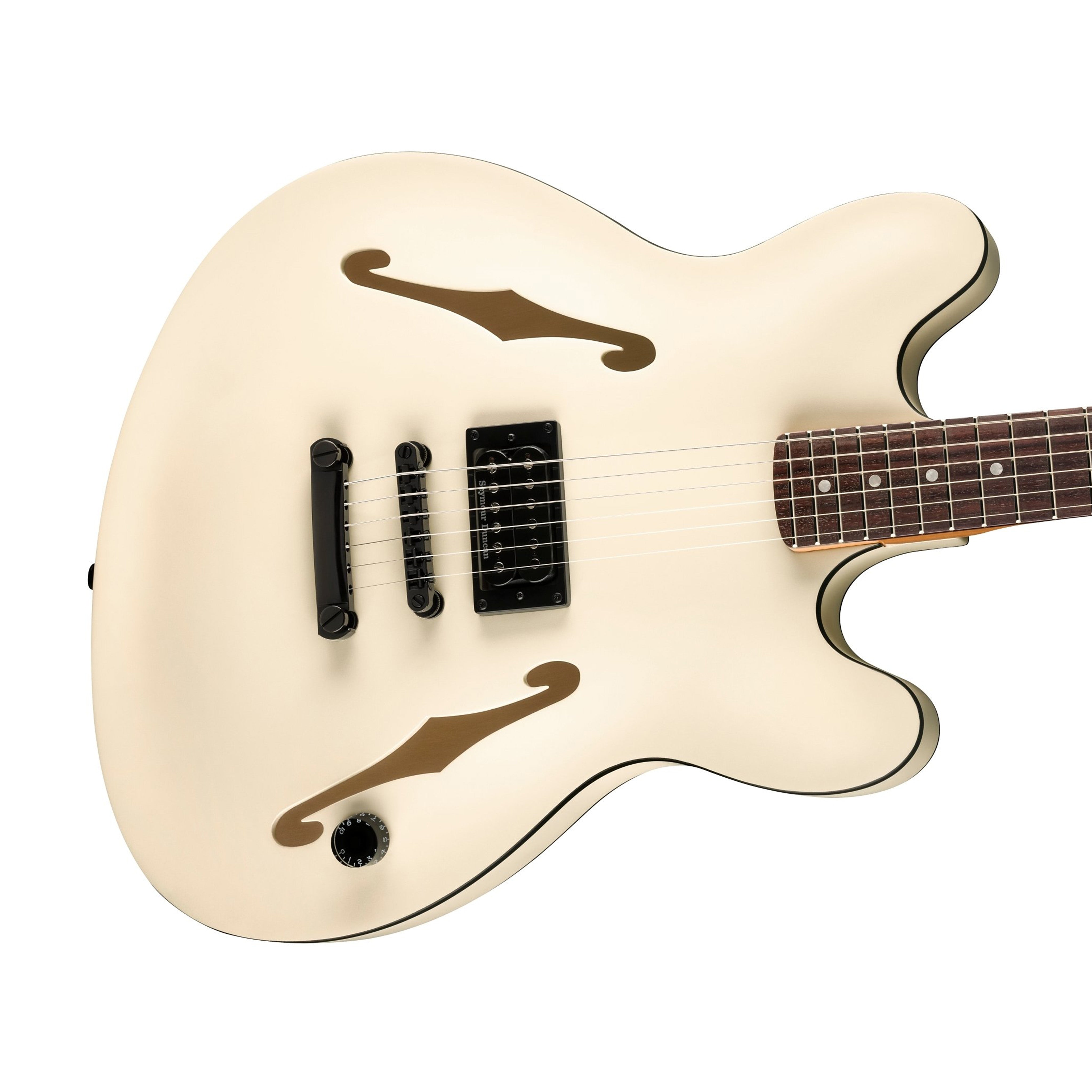 Fender Tom DeLonge Starcaster Electric Guitar, RW FB, Olympic