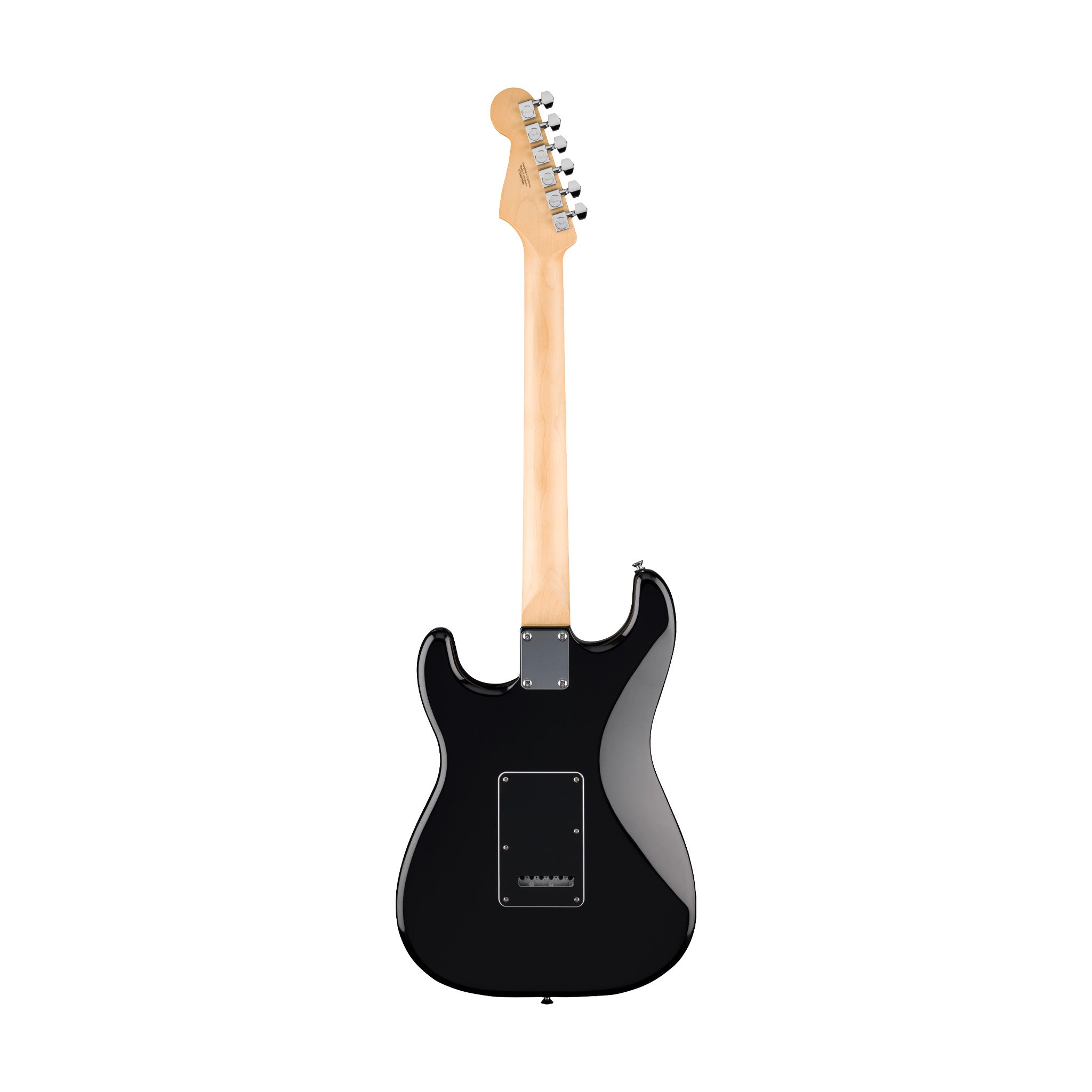Fender Standard Stratocaster HSS Electric Guitar, Laurel FB, Black