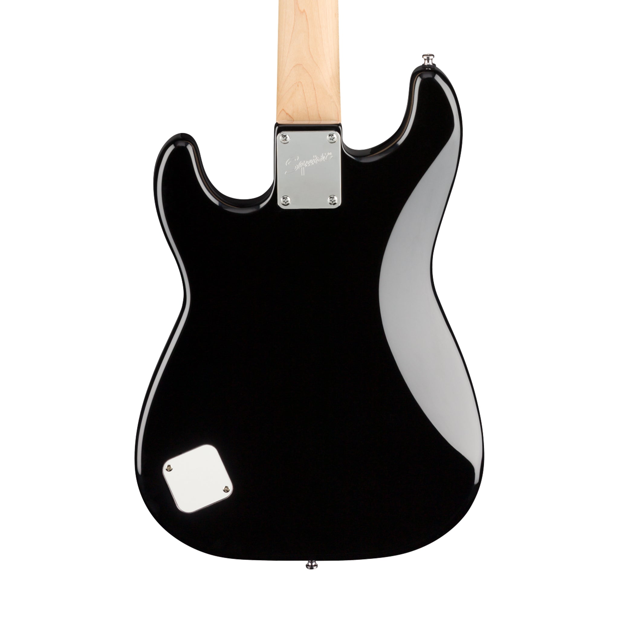 Squier Mini Stratocaster Electric Guitar, Laurel FB, Black – Swee