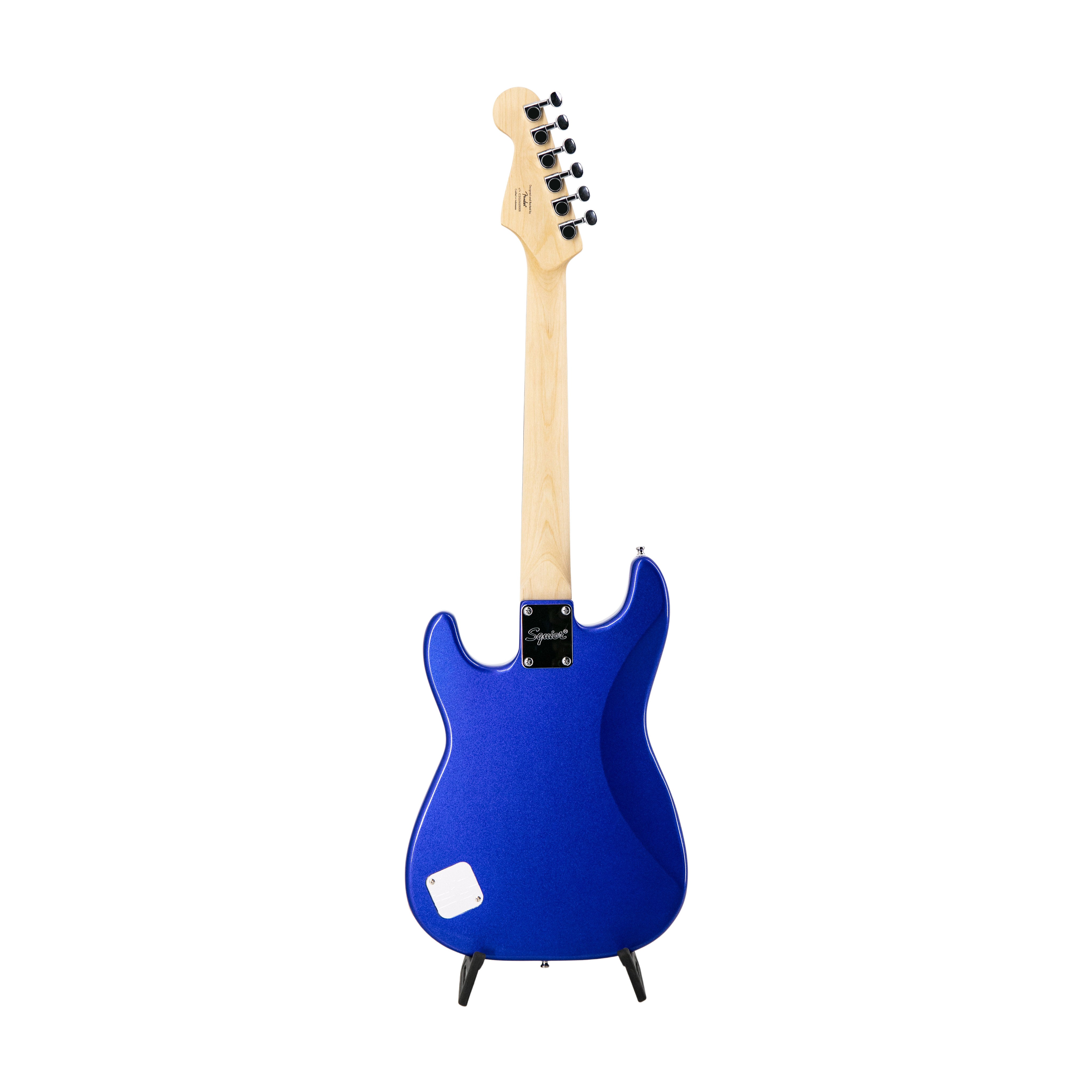 Squier FSR Mini Stratocaster Electric Guitar, Laurel FB, Imperial