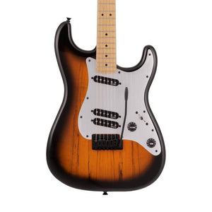 Squier FSR Contemporary Exotic Stratocaster Special Guitar, Roasted Maple FB, 2-Color Sunburst