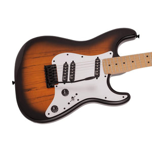 Squier FSR Contemporary Exotic Stratocaster Special Guitar, Roasted Maple FB, 2-Color Sunburst