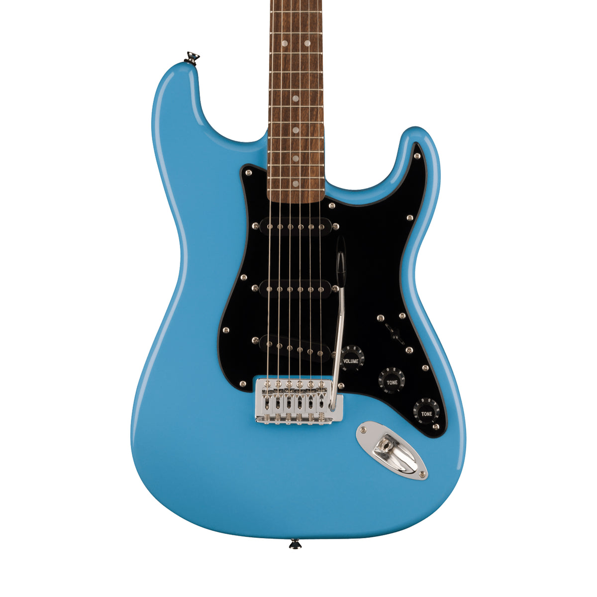 Squier Starcaster ブルーエレキギター Squier Sonic Stratocaster Electric Guitar w/Black Pickguard