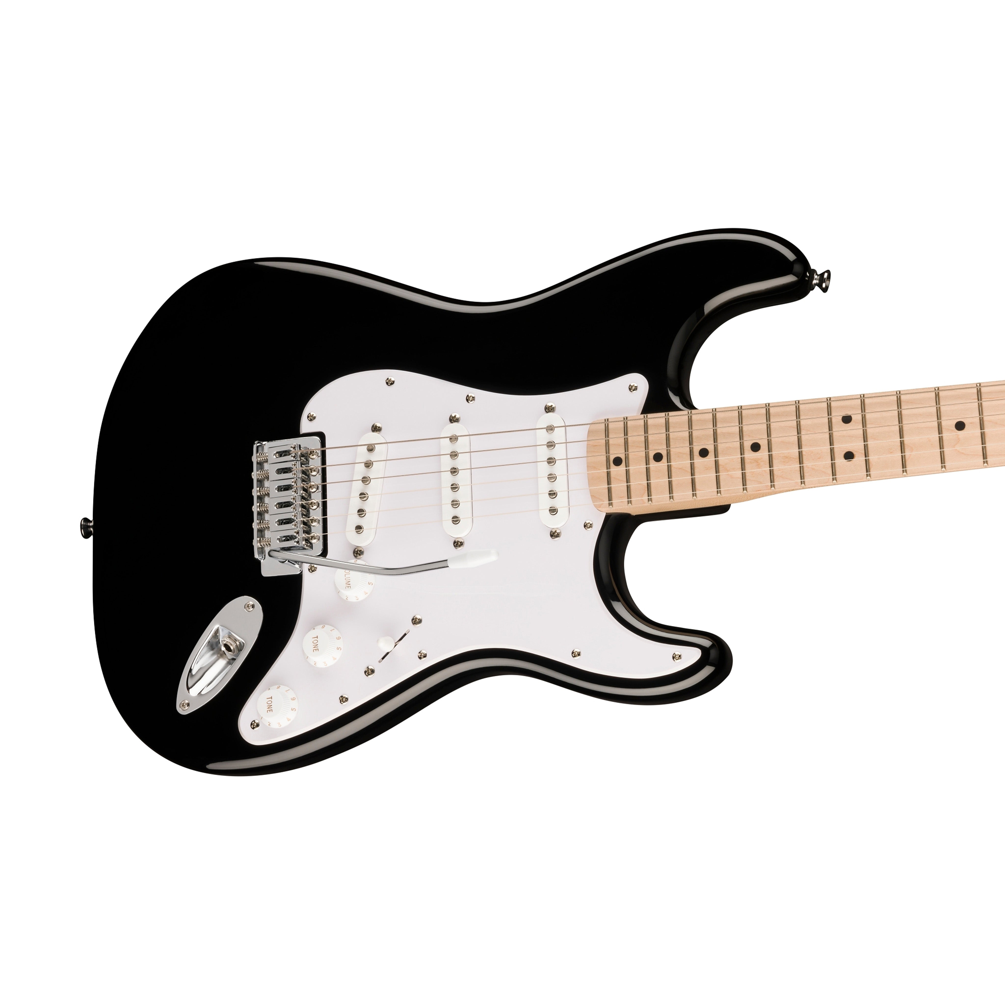 Squier Sonic Stratocaster Electric Guitar w/White Pickguard, Maple