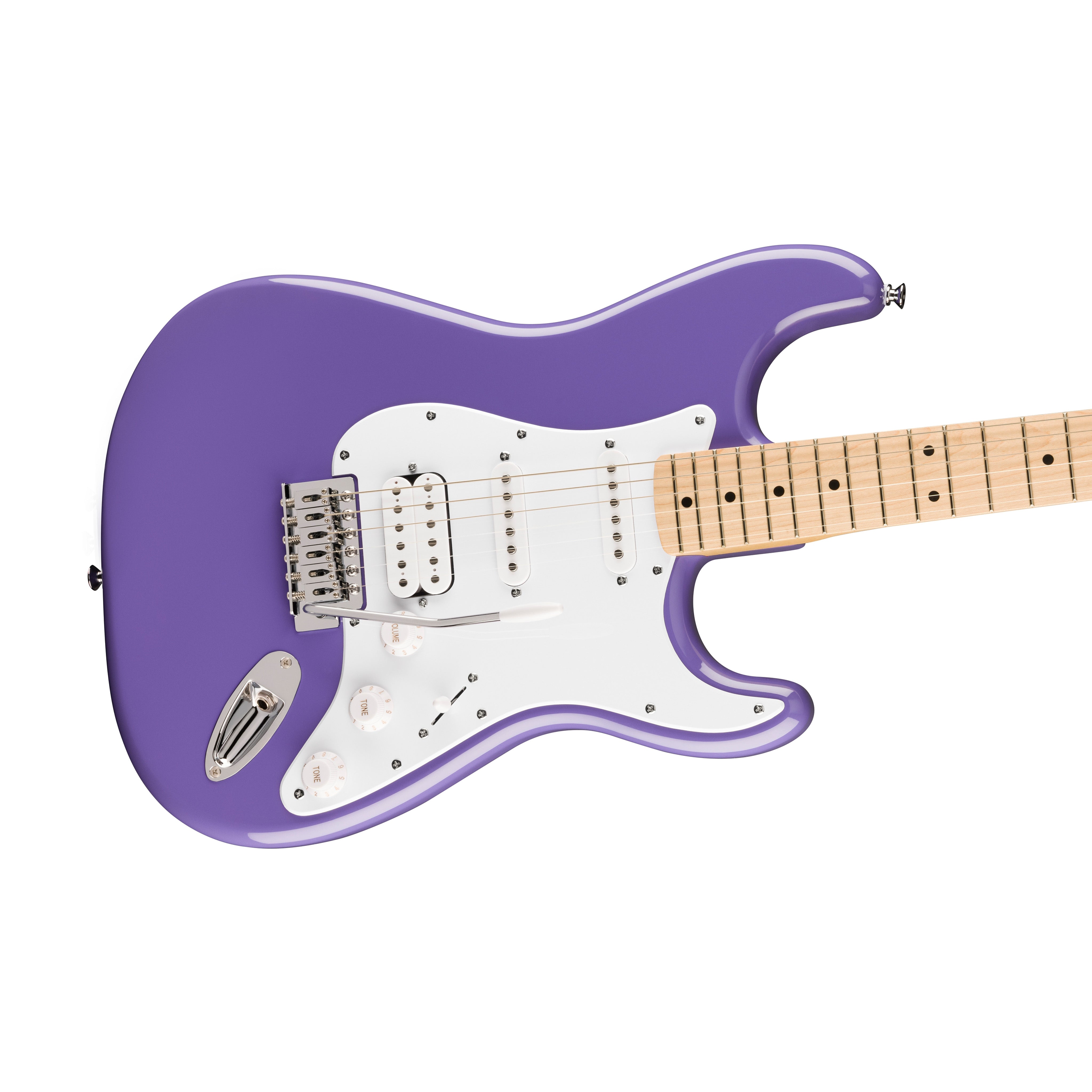 Squier FSR Sonic Stratocaster HSS Electric Guitar w/White