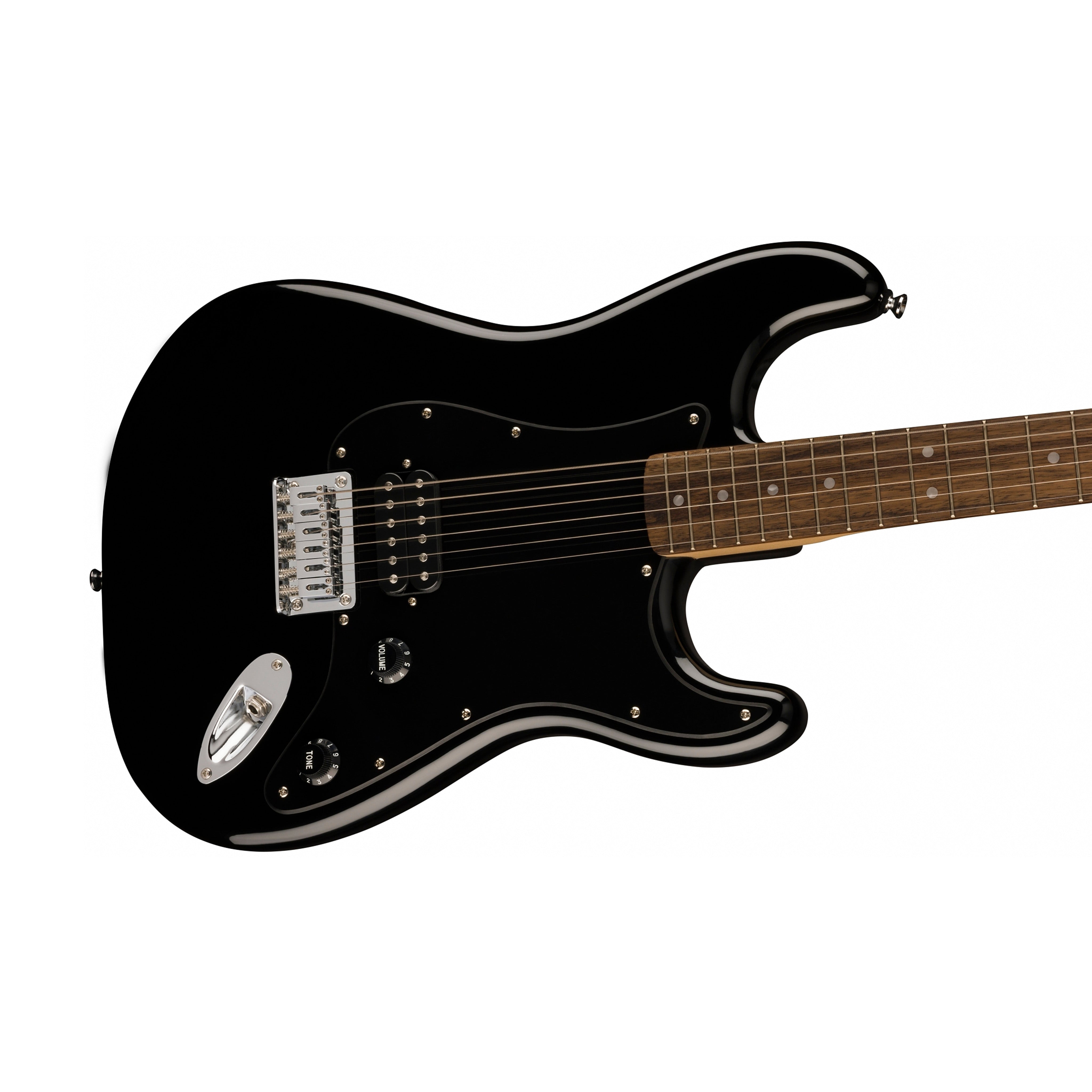 Squier Sonic Stratocaster HT H Electric Guitar w/Black Pickguard