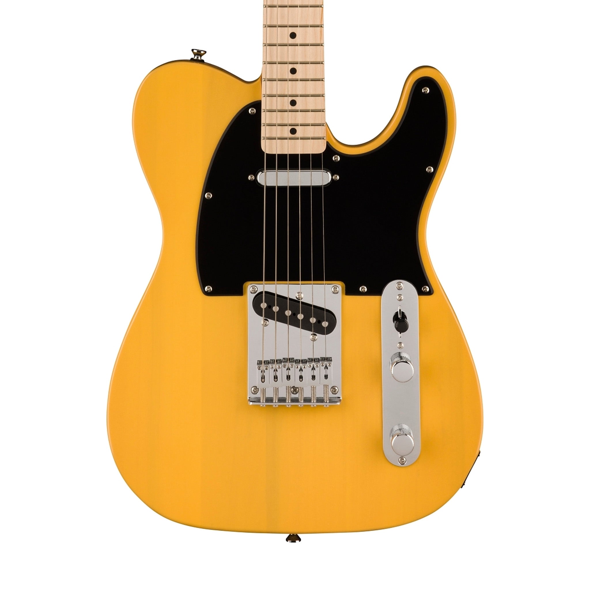Squier Sonic Telecaster Electric Guitar w/Black Pickguard, Maple