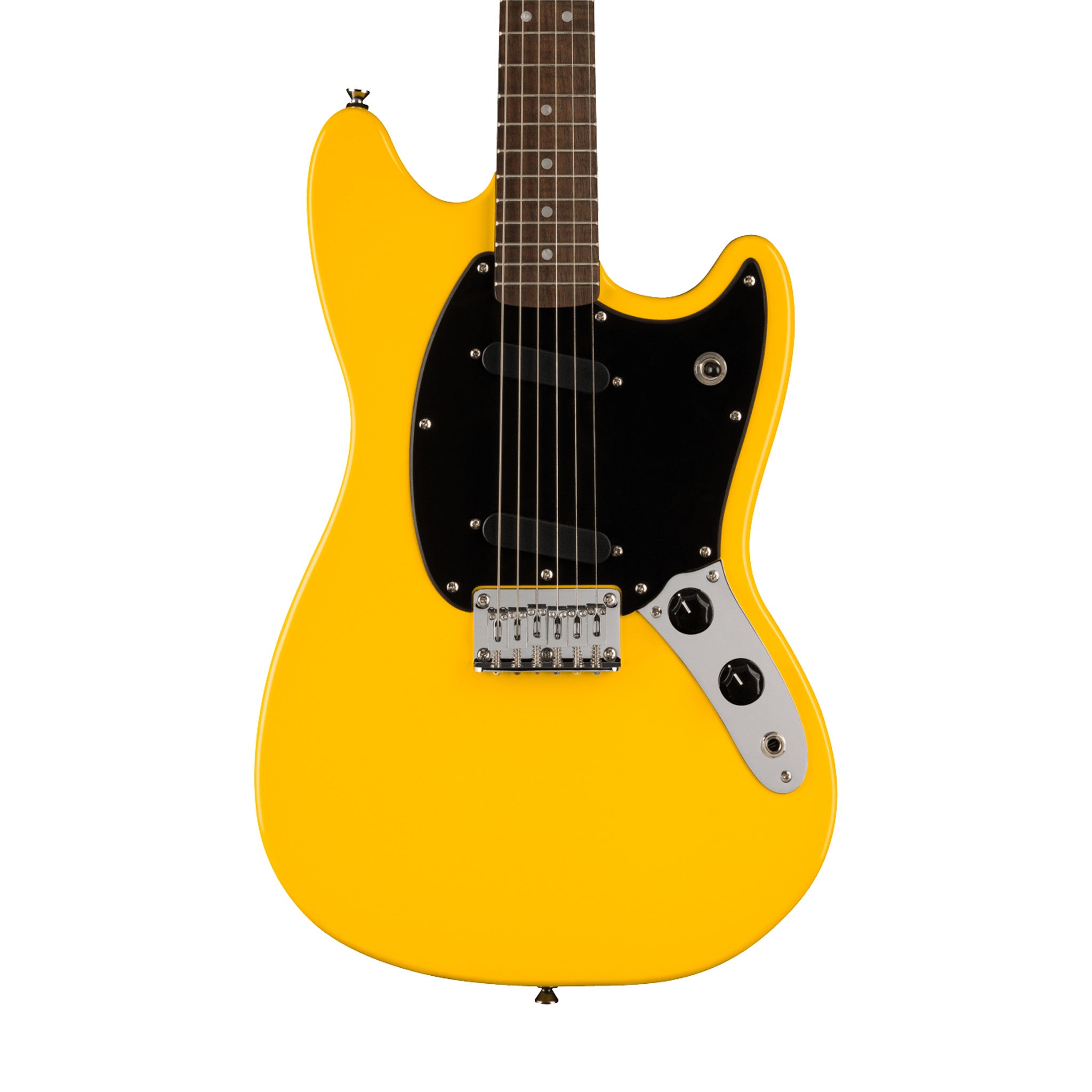 Squier FSR Sonic Mustang Electric Guitar w/Black Pickguard, Laurel