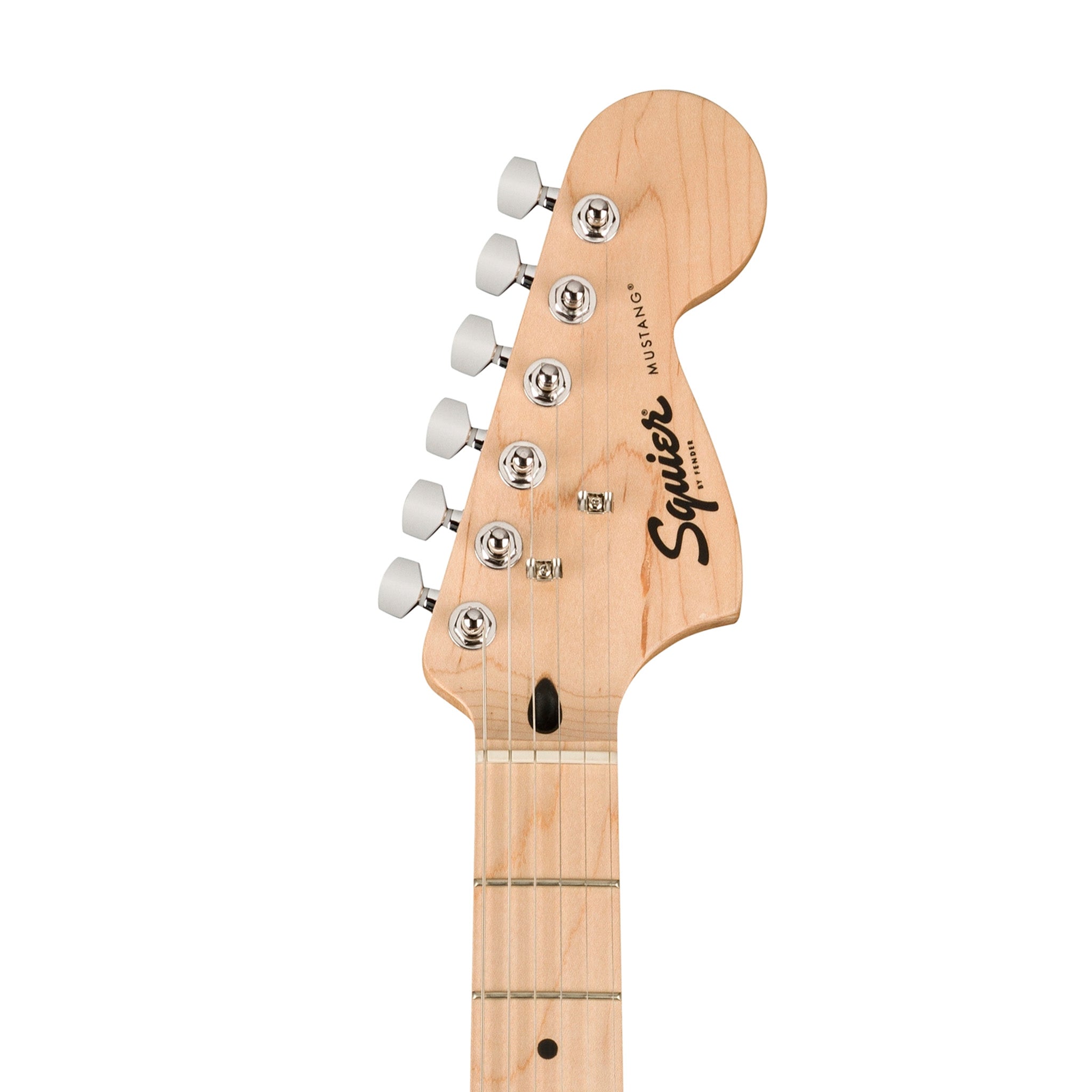 Squier Sonic Mustang Electric Guitar w/White Pickguard, Maple FB