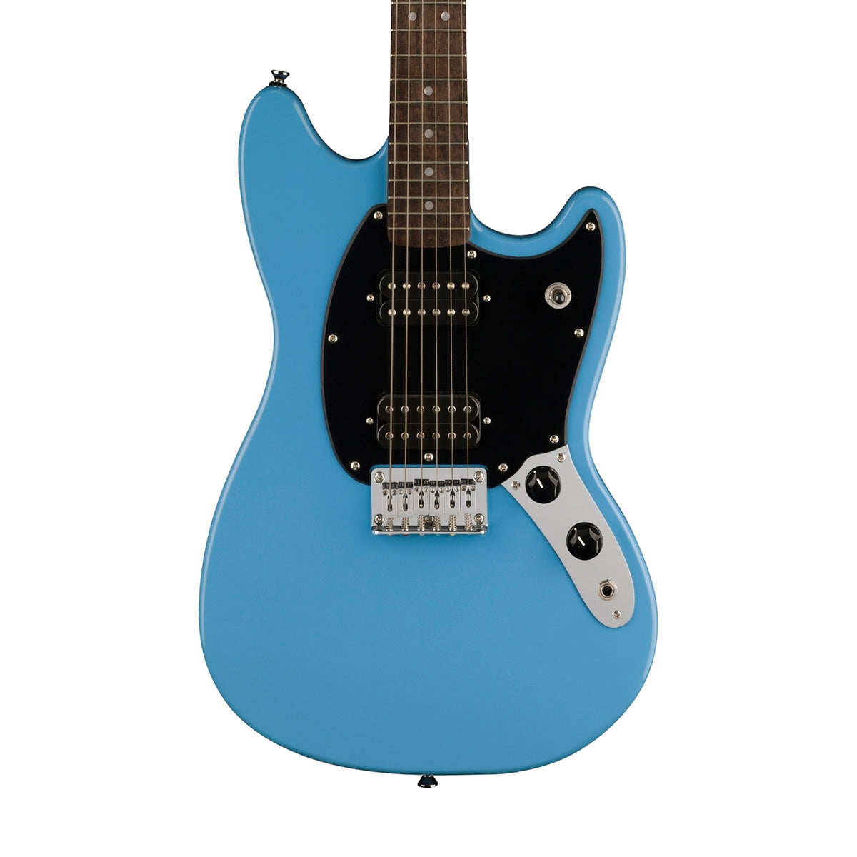 Squier Sonic Mustang HH Electric Guitar w/Black Pickguard, Laurel