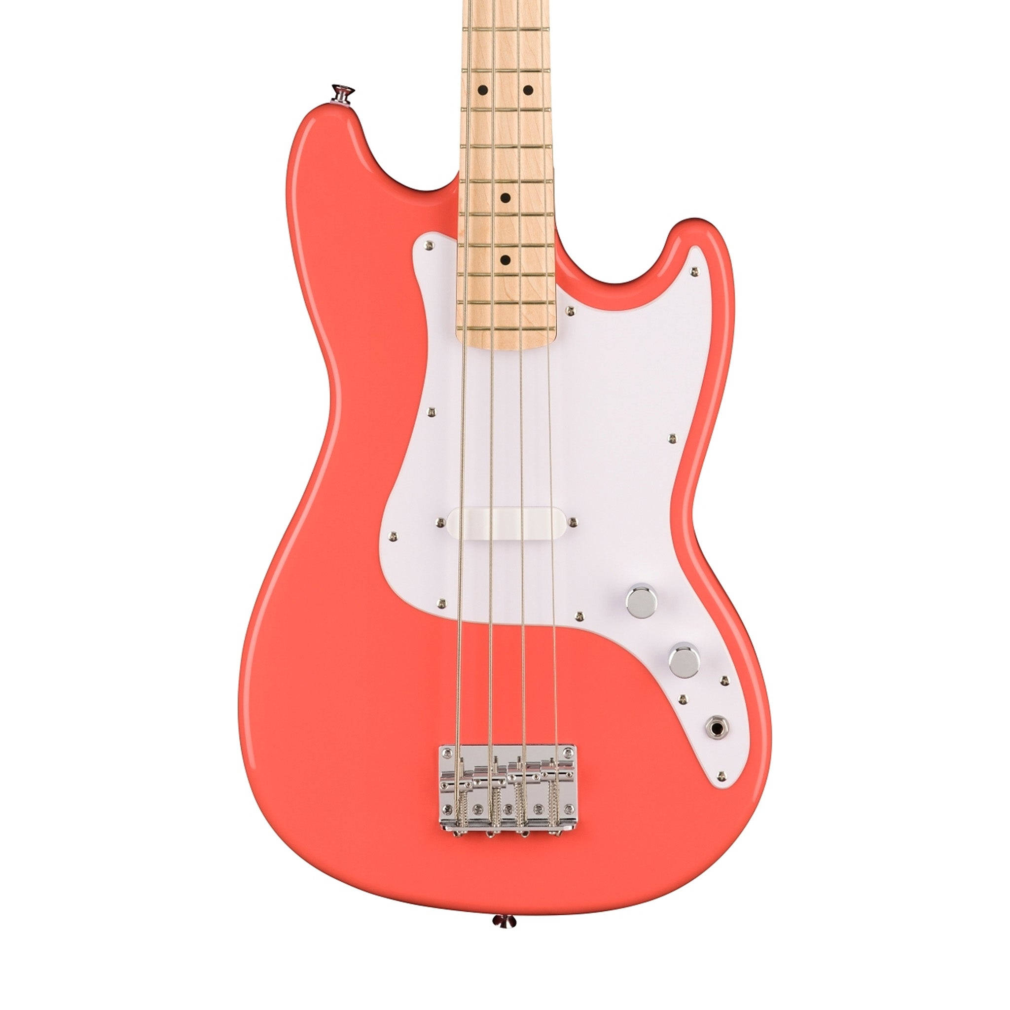 1/3 まで Squier Bronco Bass OPBタイプピックアップ Squier Sonic Bronco Bass Guitar w/White Pickguard, Maple FB
