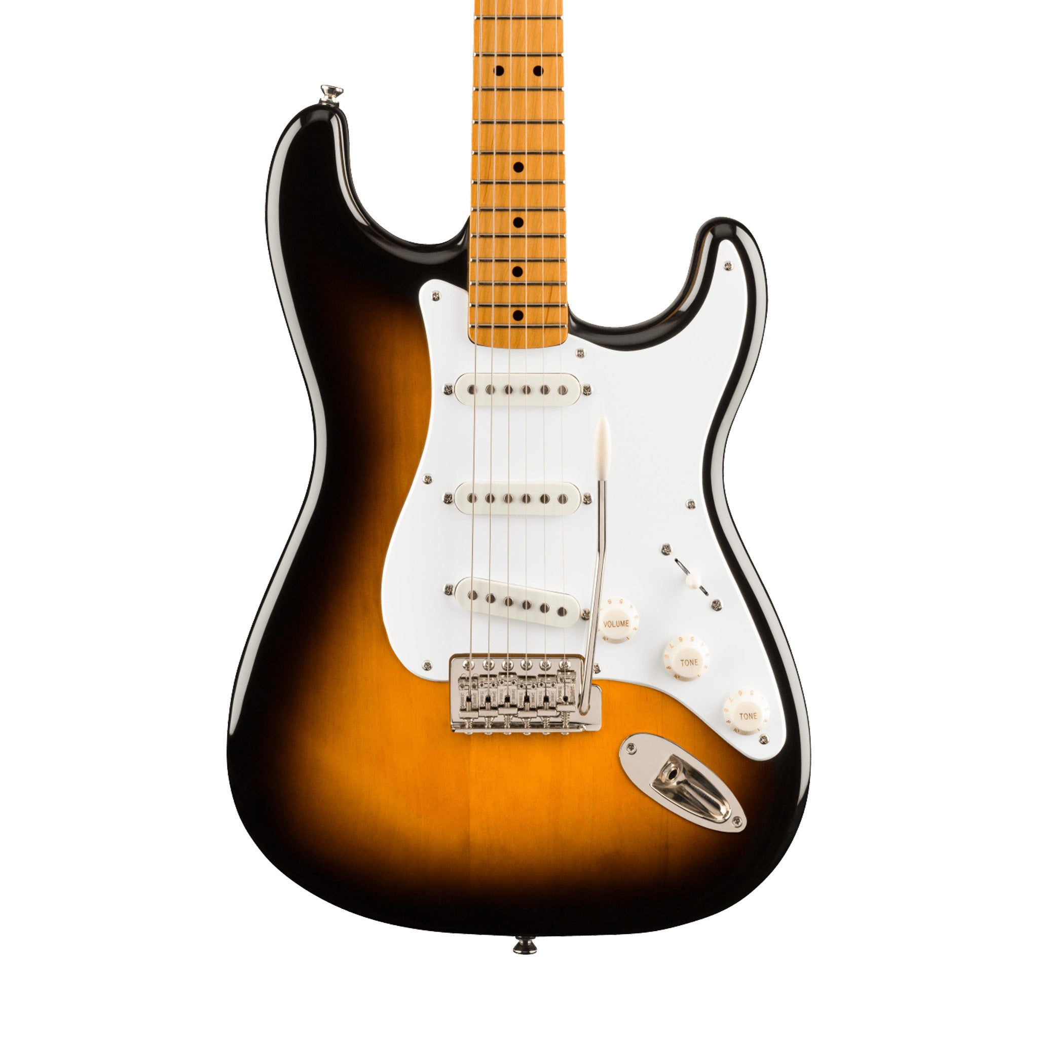 Squier Classic Vibe 50s Stratocaster Electric Guitar, Maple FB, 2