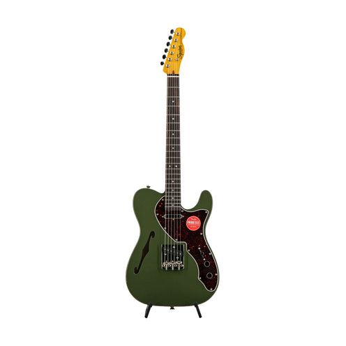 Squier FSR Classic Vibe 60s Telecaster Thinline Electric Guitar, Laurel FB, Olive