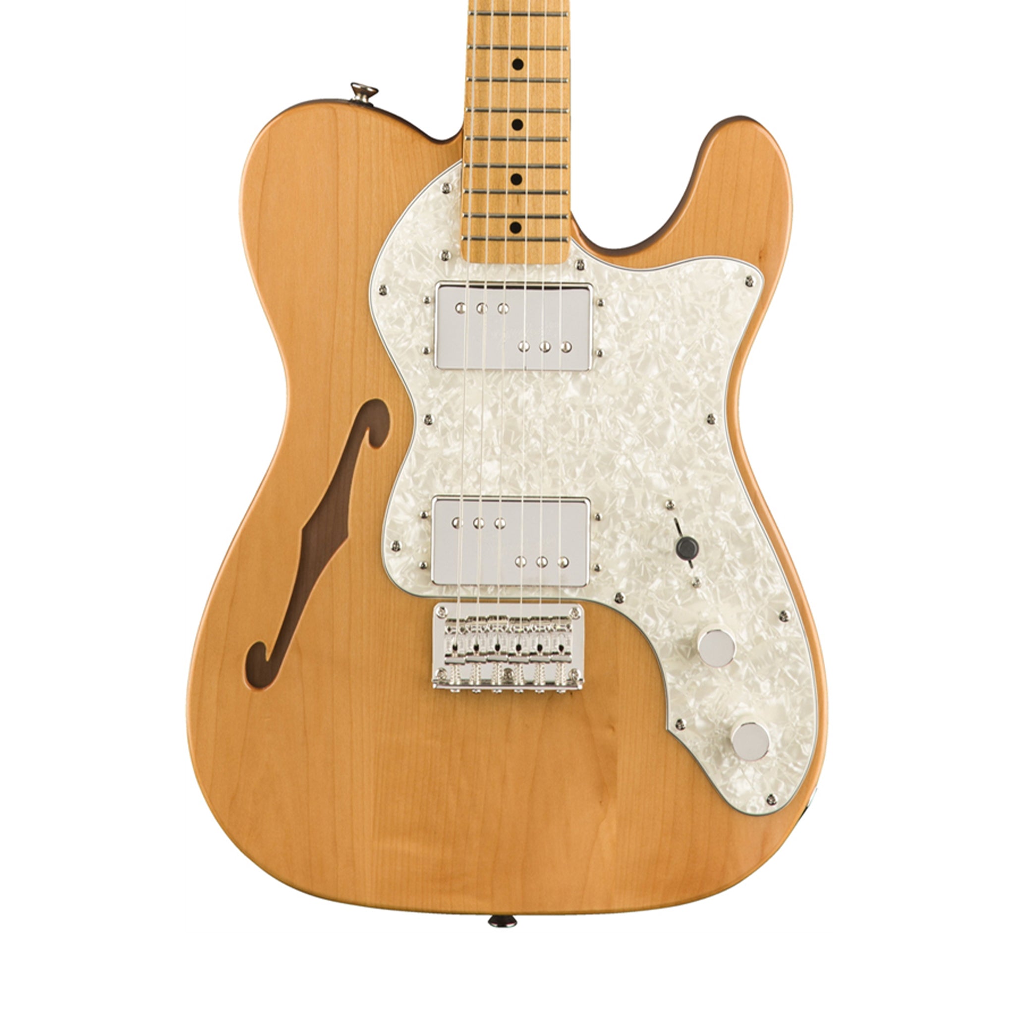 Squier Classic Vibe 70s Telecaster Thinline Electric Guitar, Maple