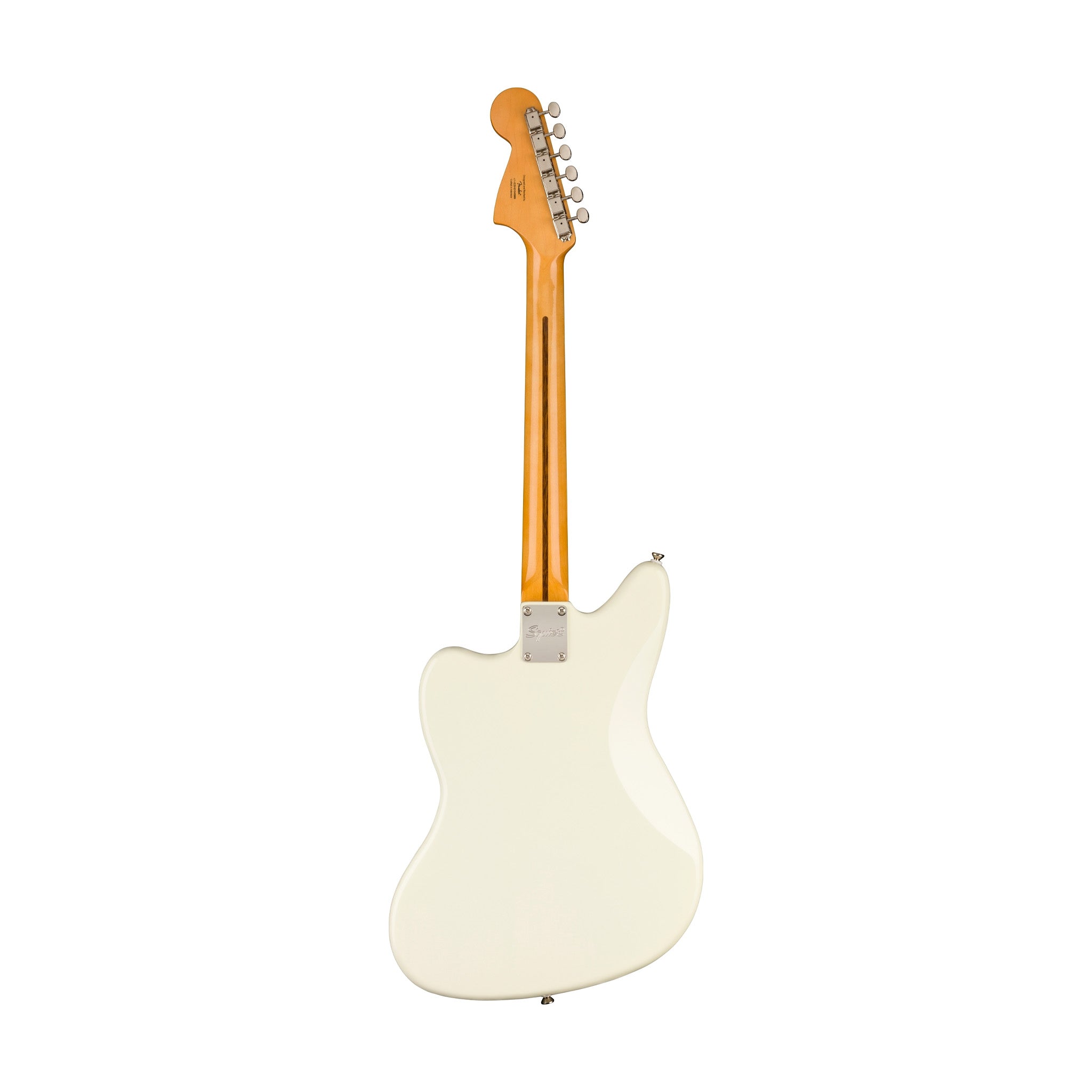 Squier FSR Classic Vibe 60s Jaguar Electric Guitar, Olympic White