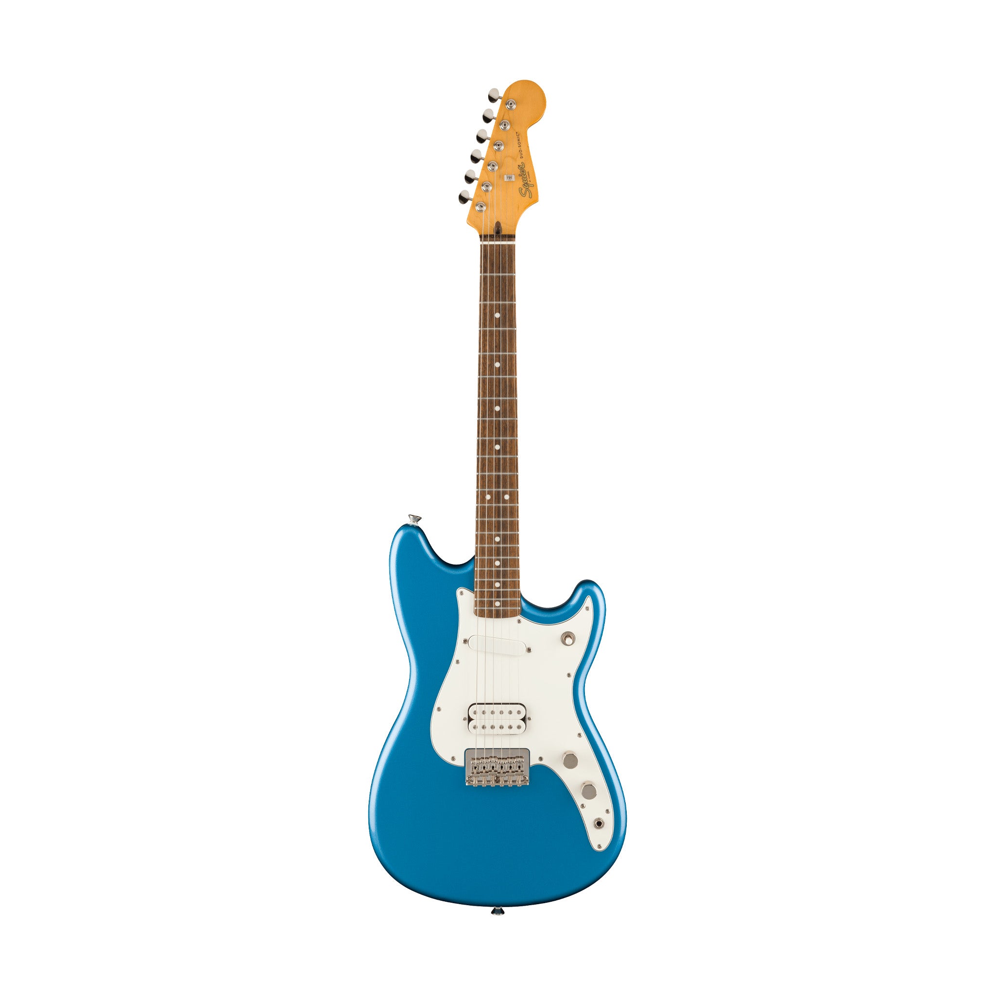 ギター Fender SQUIER DUO-SONIC Squier Classic Vibe Duo-Sonic HS Electric Guitar, Laurel FB, Lake