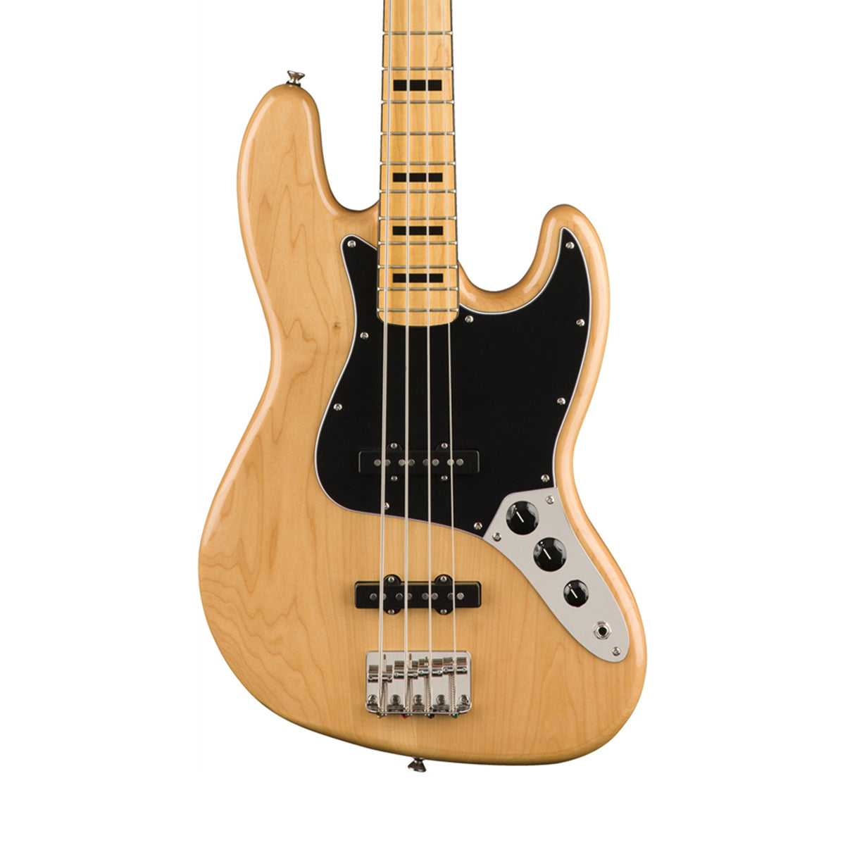 Squier Classic Vibe 70s Jazz Bass Guitar, Maple FB, Natural – Swee