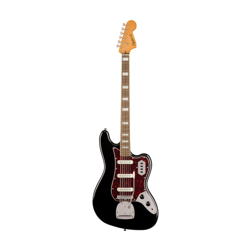 Squier Classic Vibe Bass VI Electric Guitar, Laurel FB, Black (B-Stock)