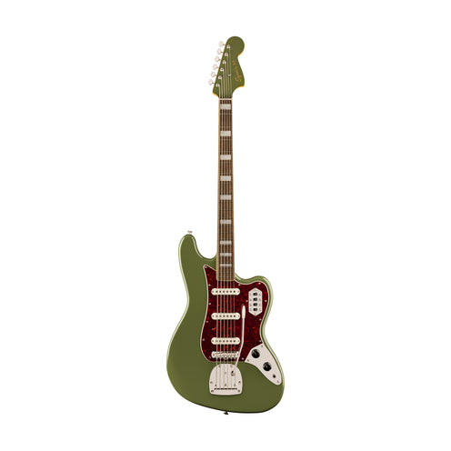 Squier FSR Classic Vibe Bass VI Guitar, Laurel FB, Olive (B-Stock)