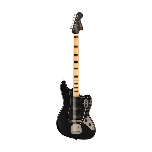 Squier FSR Classic Vibe Bass VI Guitar, Maple FB, Black