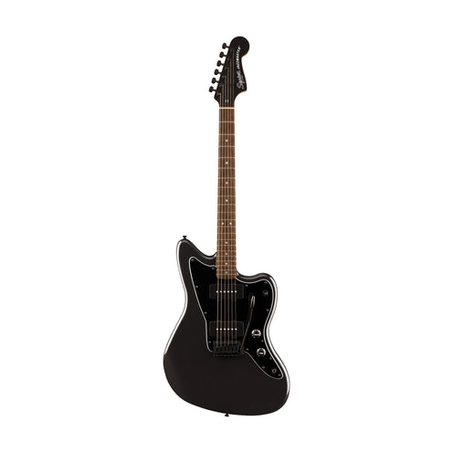 Squier FSR Affinity Series Jazzmaster Electric Guitar, Laurel FB, Metallic Black