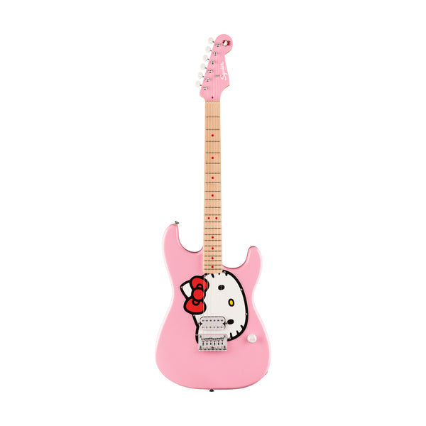Fender Squier Hello Kitty Strat 限定 50周年 Fender Unveils Hello Kitty 50th Anniversary Guitar